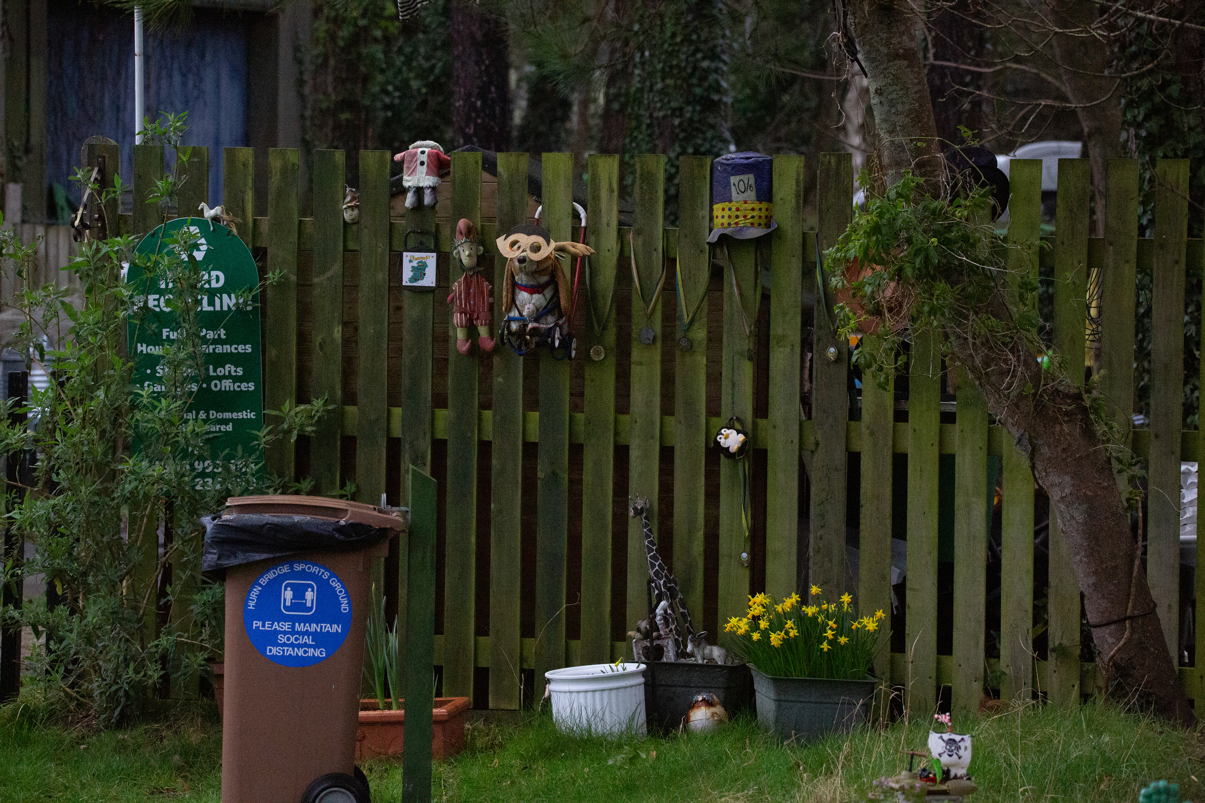 Unusual ornaments at Christchurch FC