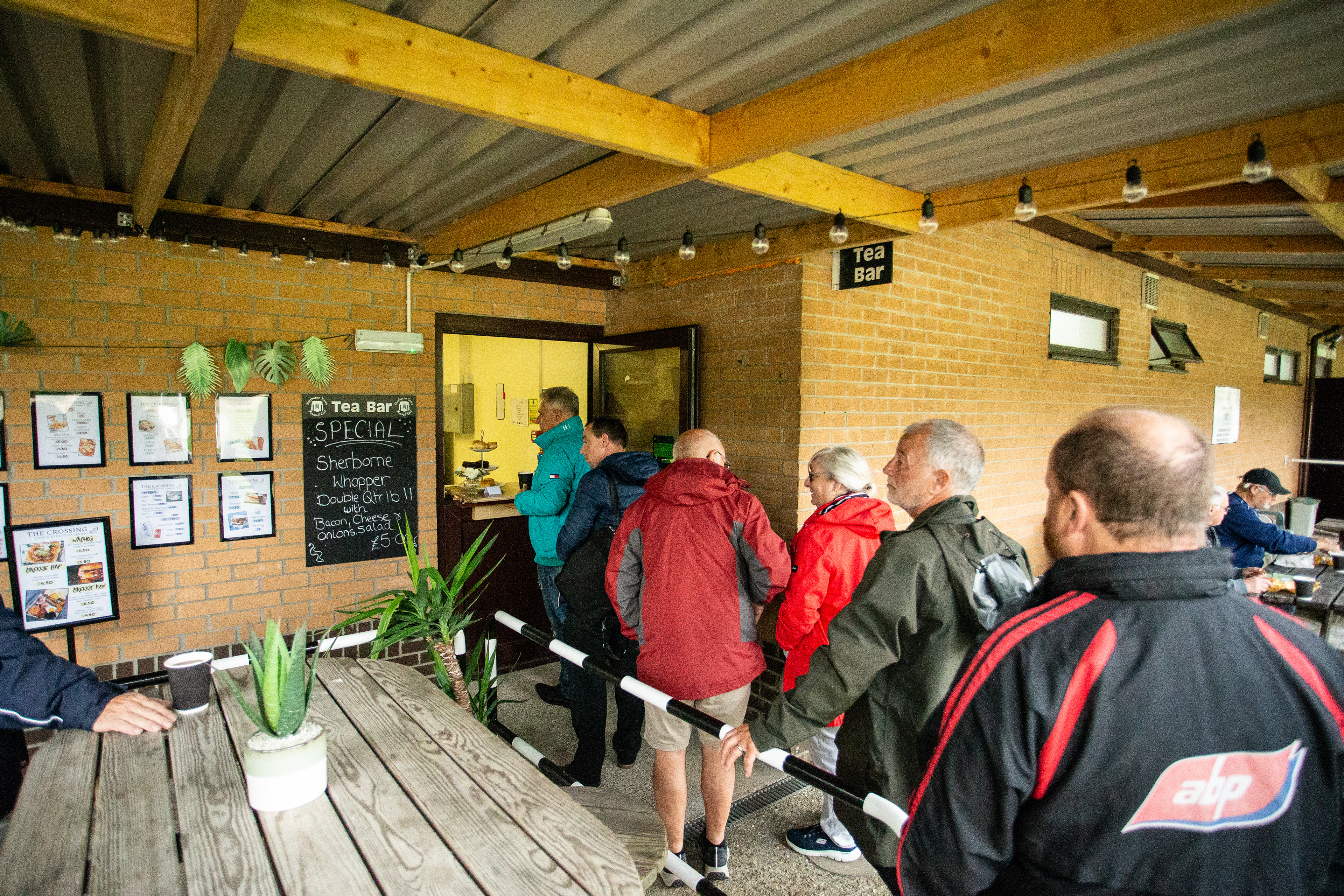 The food is very popular at Sherborne Town FC