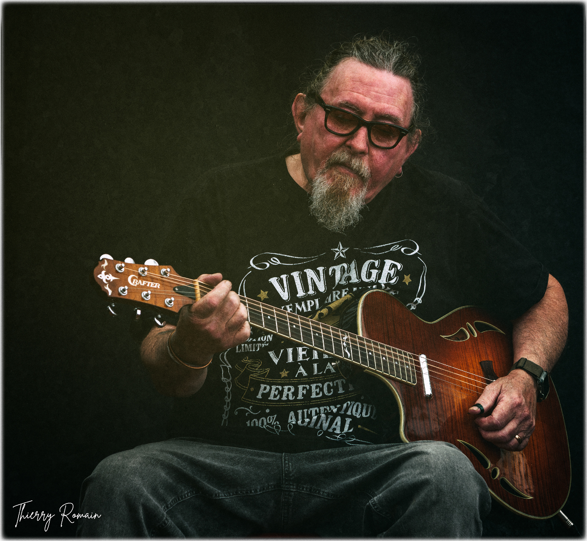 guitariste vintage - Bar à Vin (Fest Jazz)