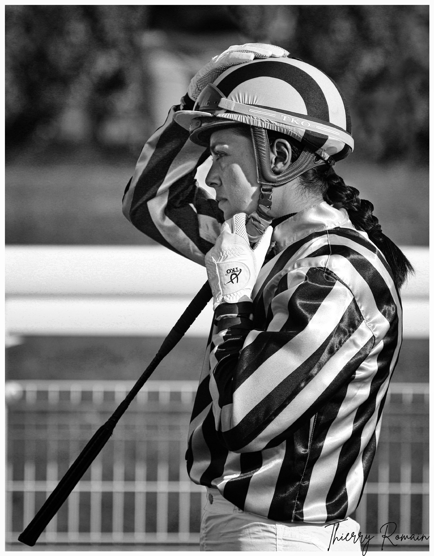Argentan - Marie Rollando avant la course