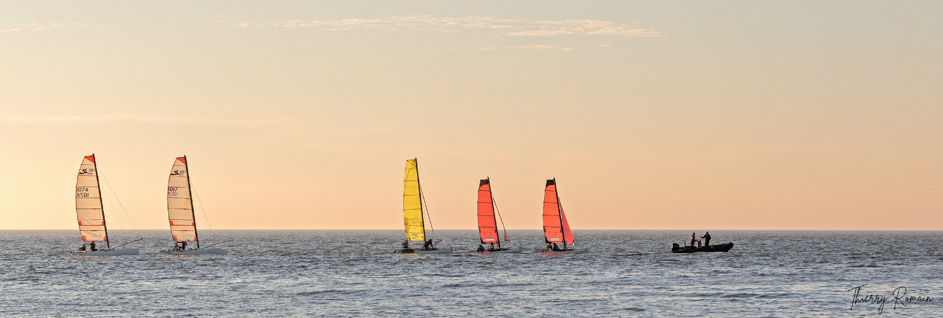 Voiles du soir - tridoux (Île d'Aix 17)