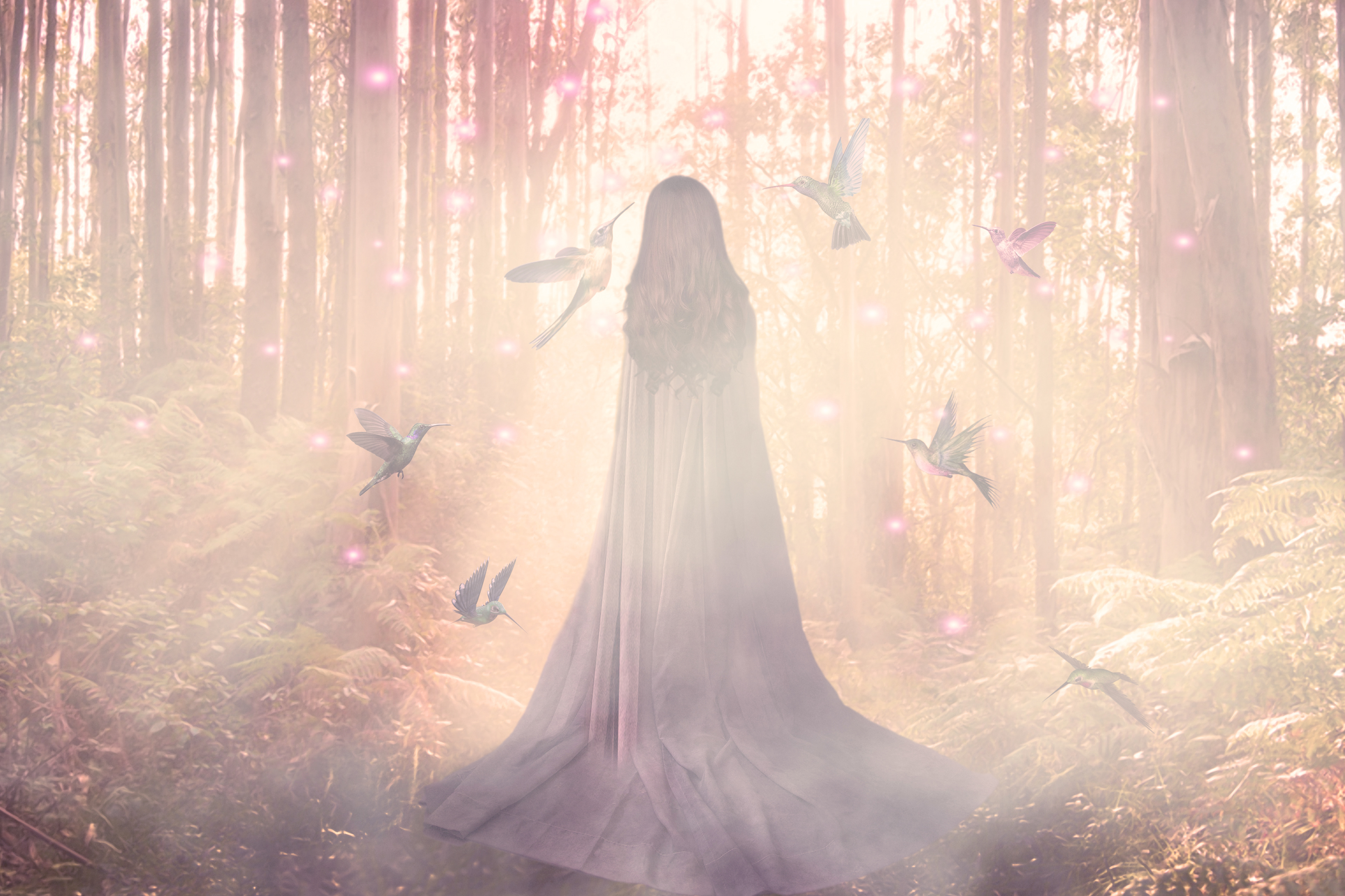 Bird Goddess Yellow
