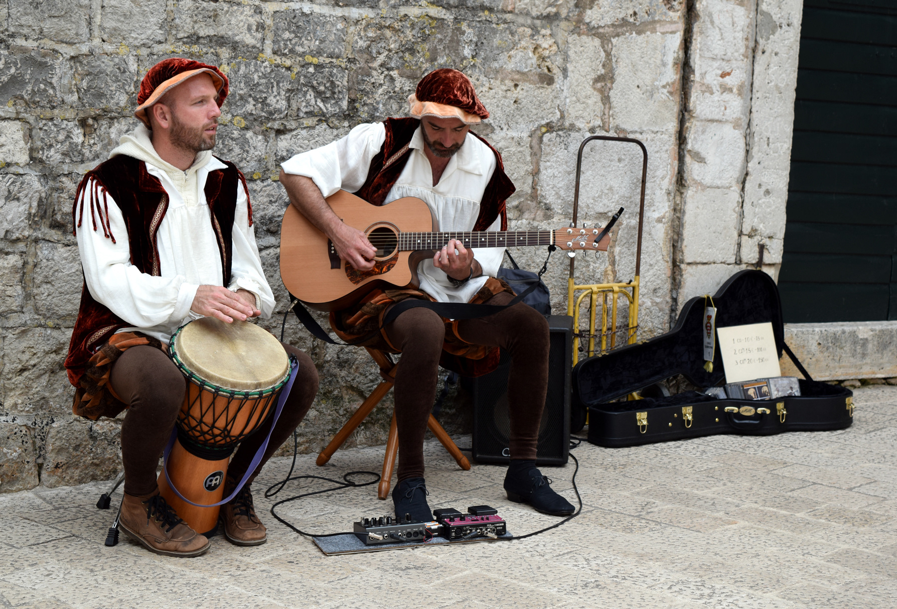 Street Musicians in Dubrovnik, Croatia