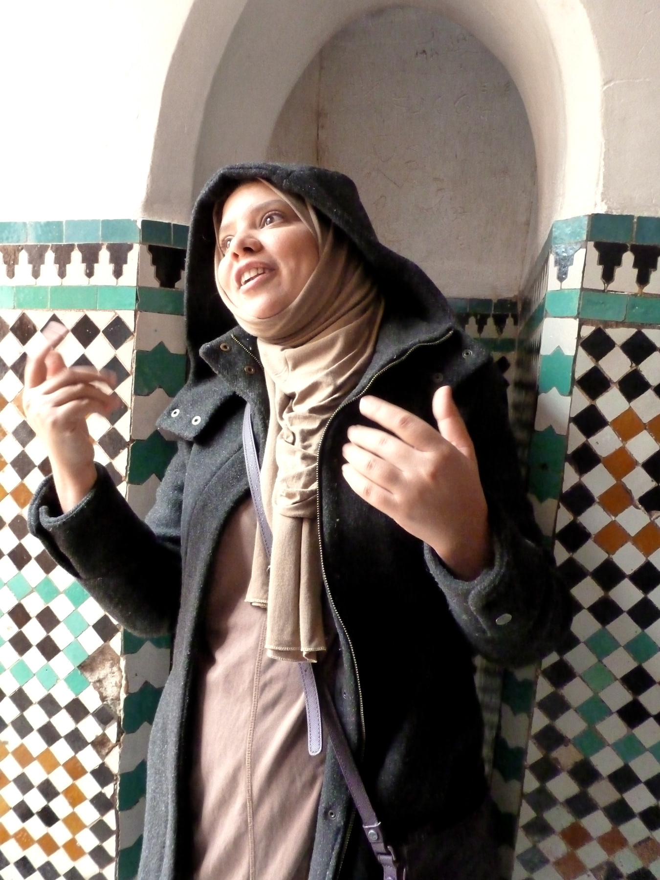Taking a tour of Marrakesh, Morocco