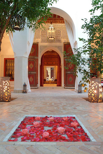 Staying in a beautiful Riad in Marrakesh, Morocco