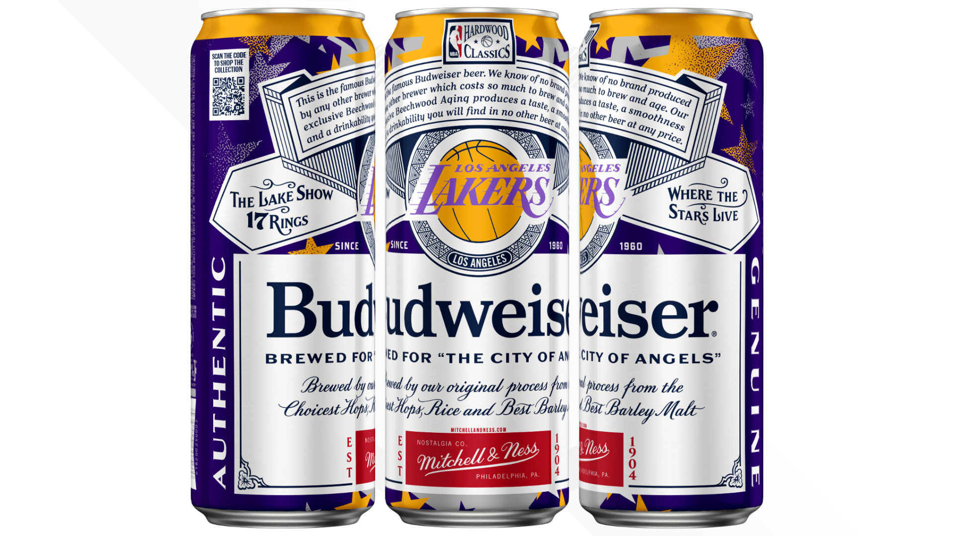 2020 NBA Budweiser Lakerscan design