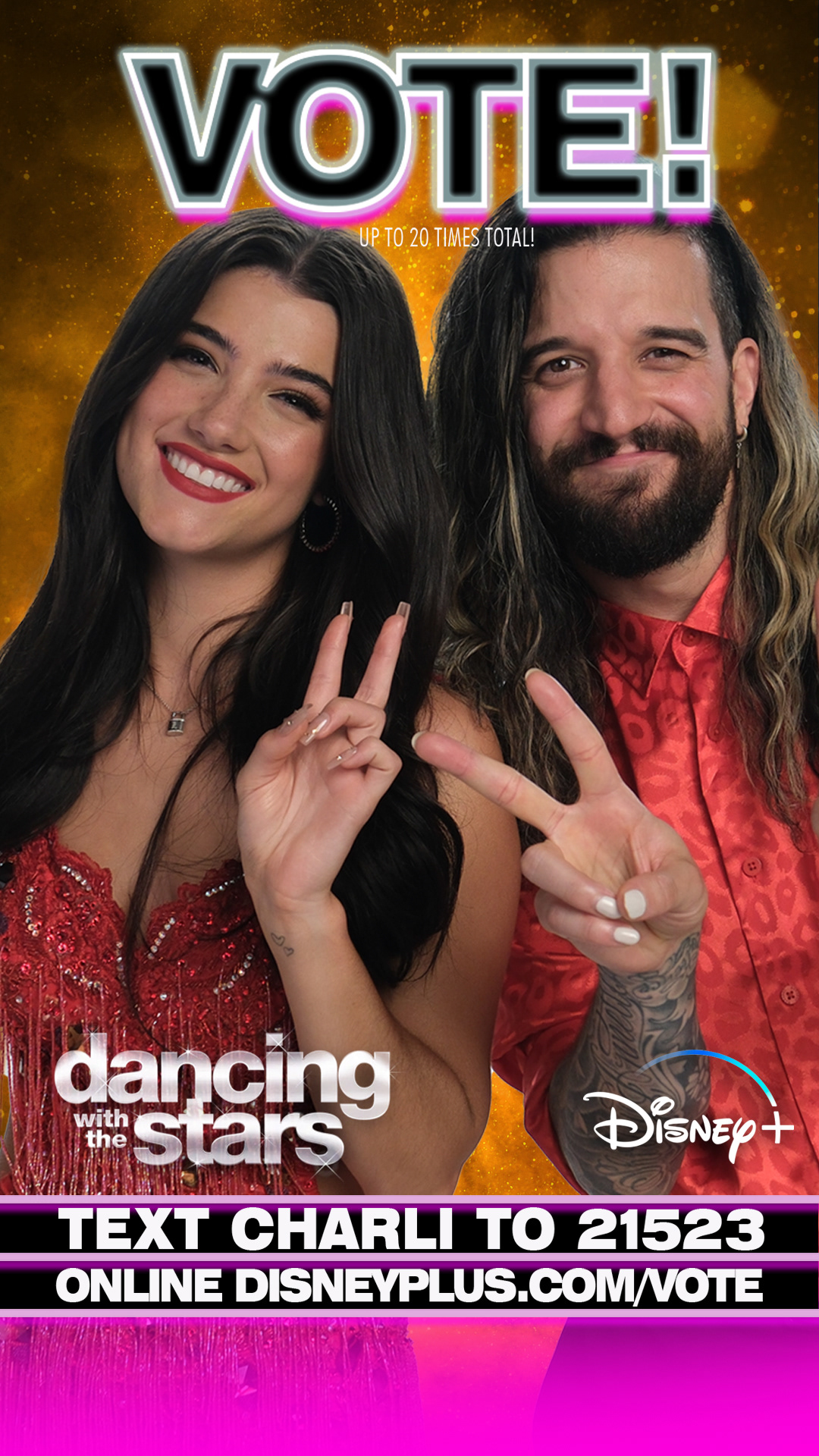 DWTS Disney Click Bait for Voting