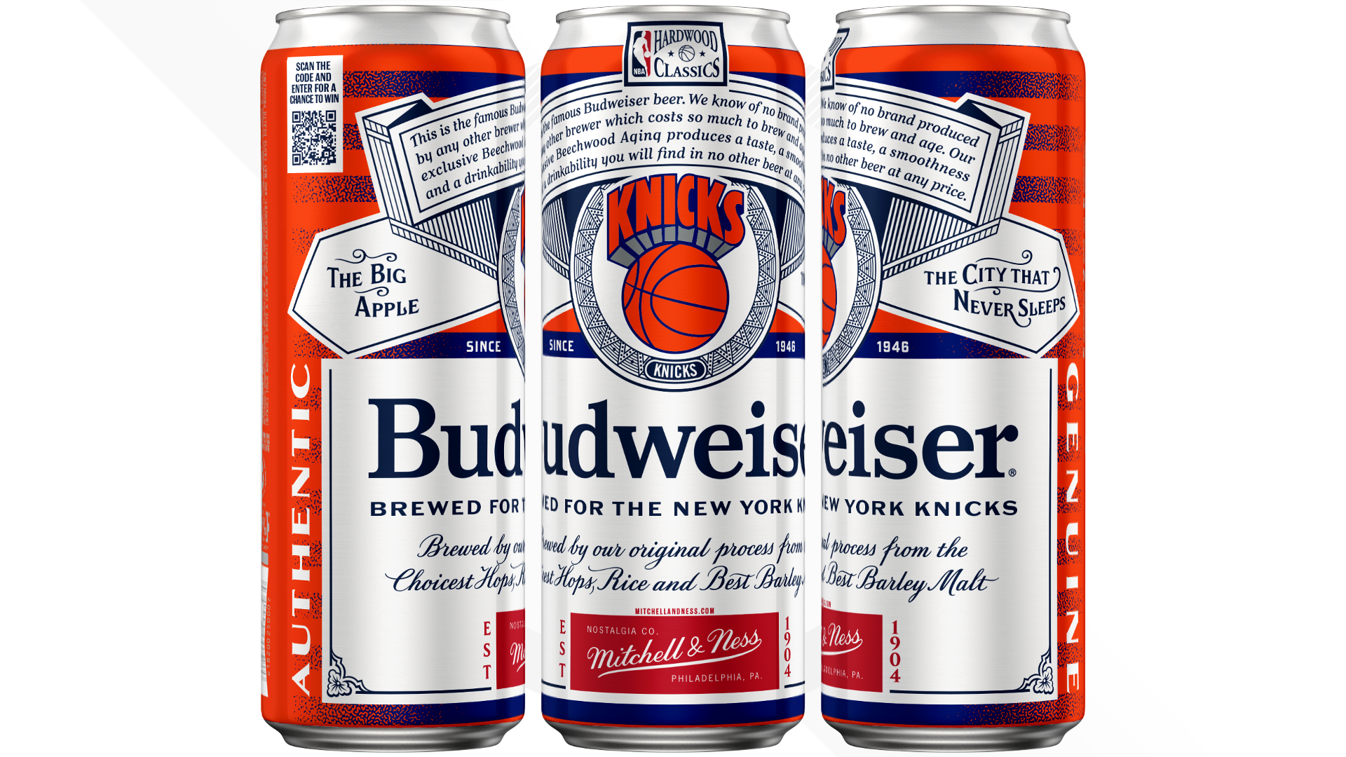 2020 NBA Budweiser Knicks can design