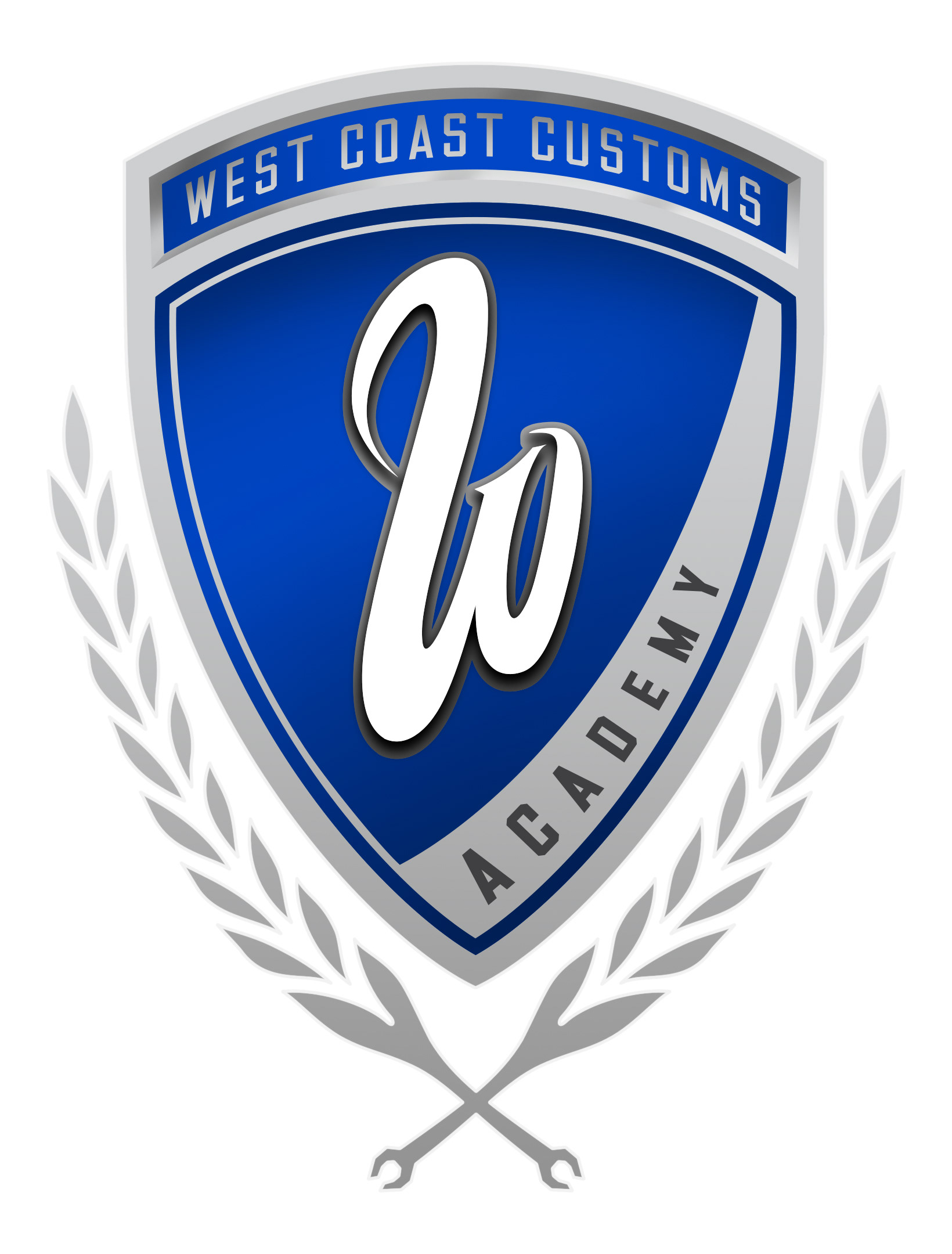 West Coast Customs Academy Logo Design