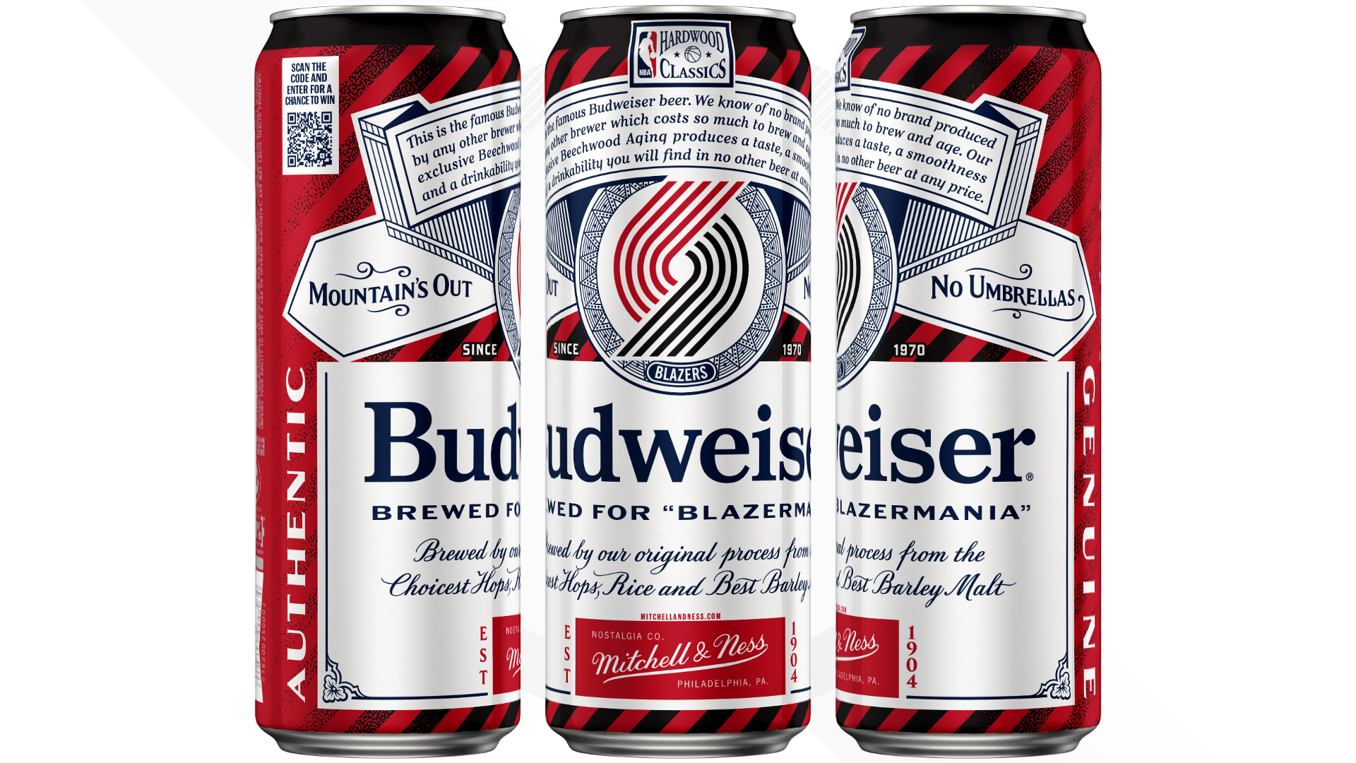 2020 NBA Budweiser Blazers can design