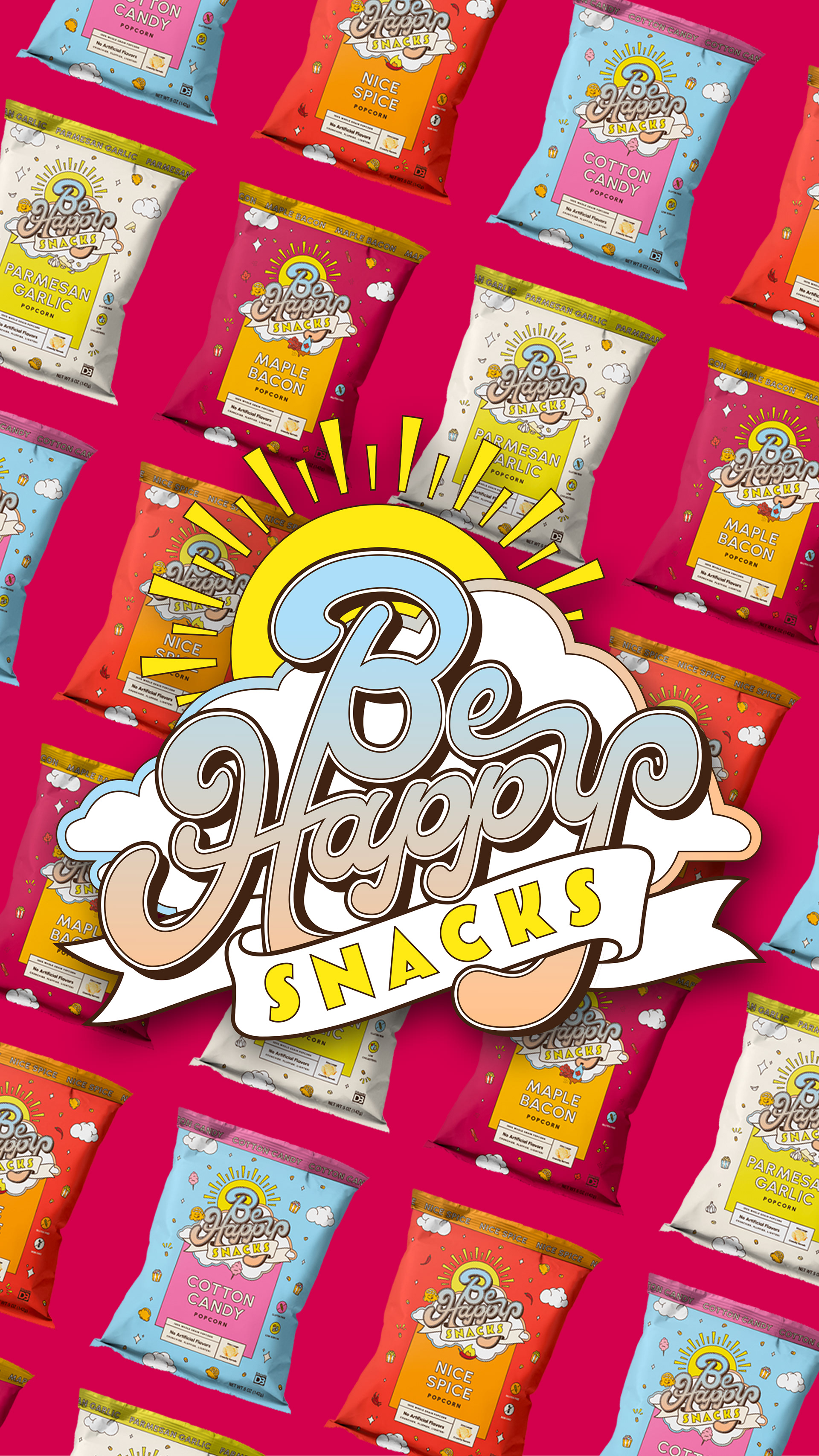 Be Happy Snacks Social Post