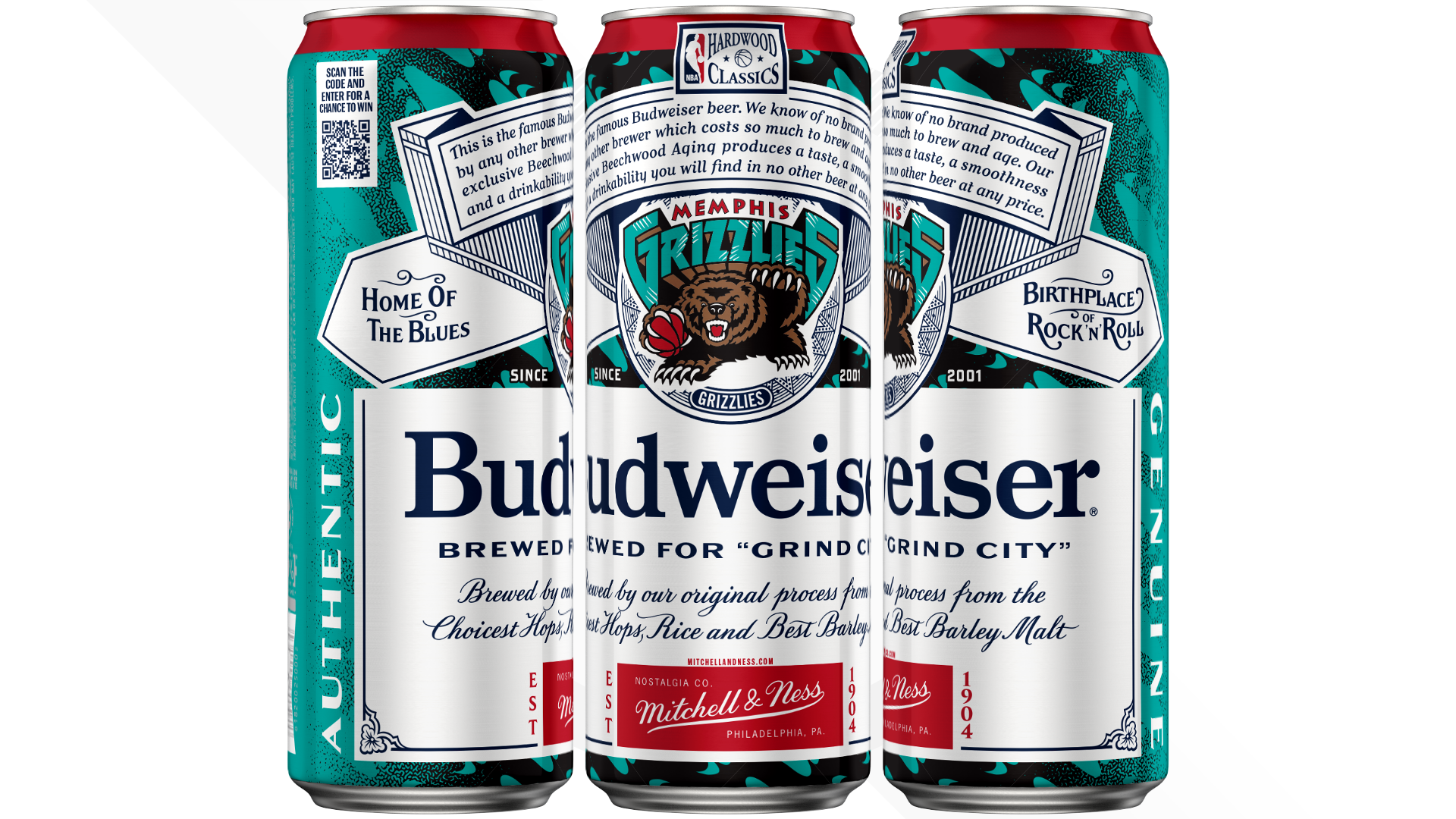 2020 NBA Budweiser Grizzlies can design