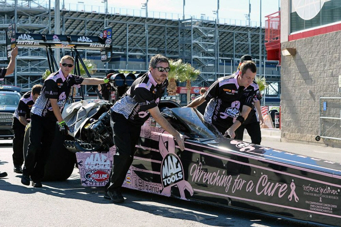 MAC Tools Breast Cancer Awareness Top Fuel Dragster Graphics