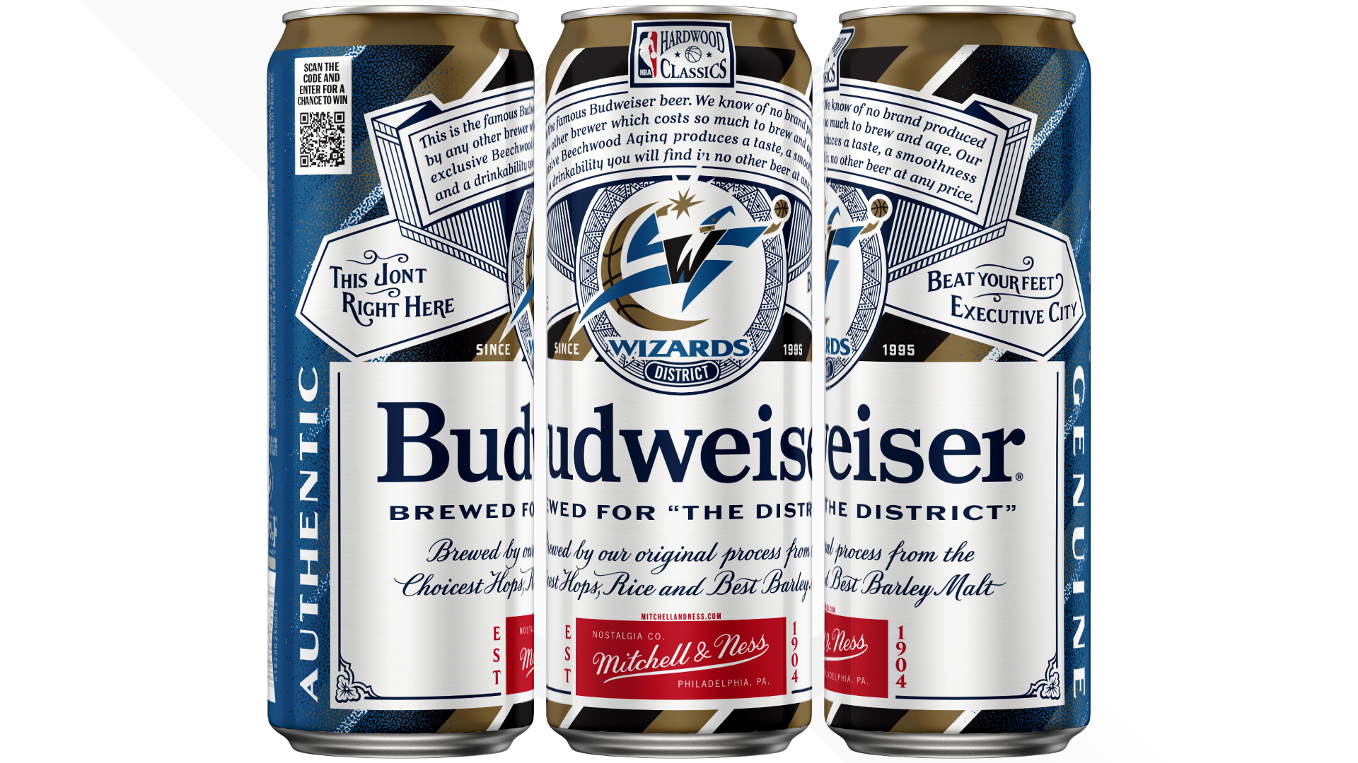 2020 NBA Budweiser Wizards can design