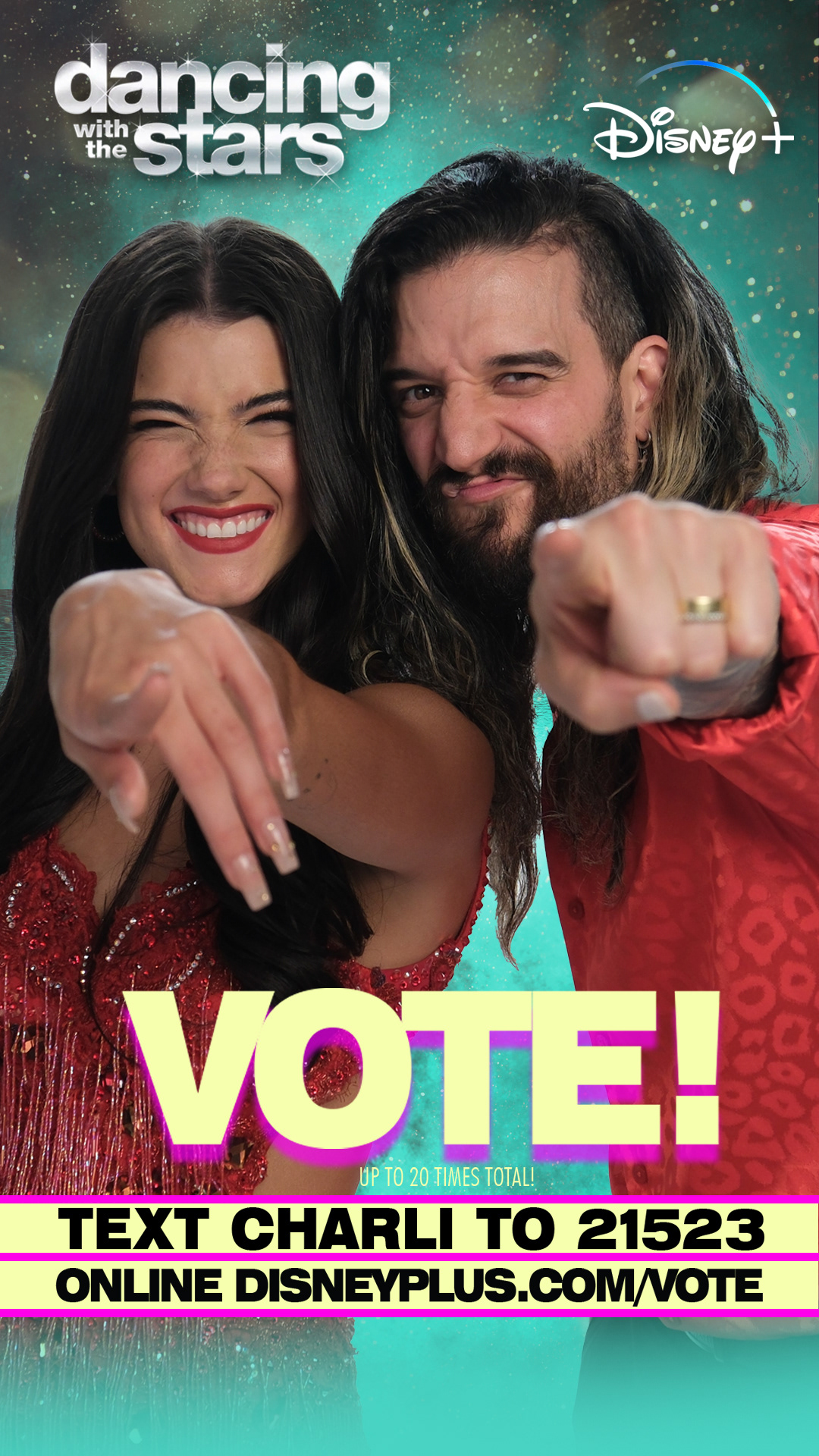 DWTS Disney Click Bait for Voting