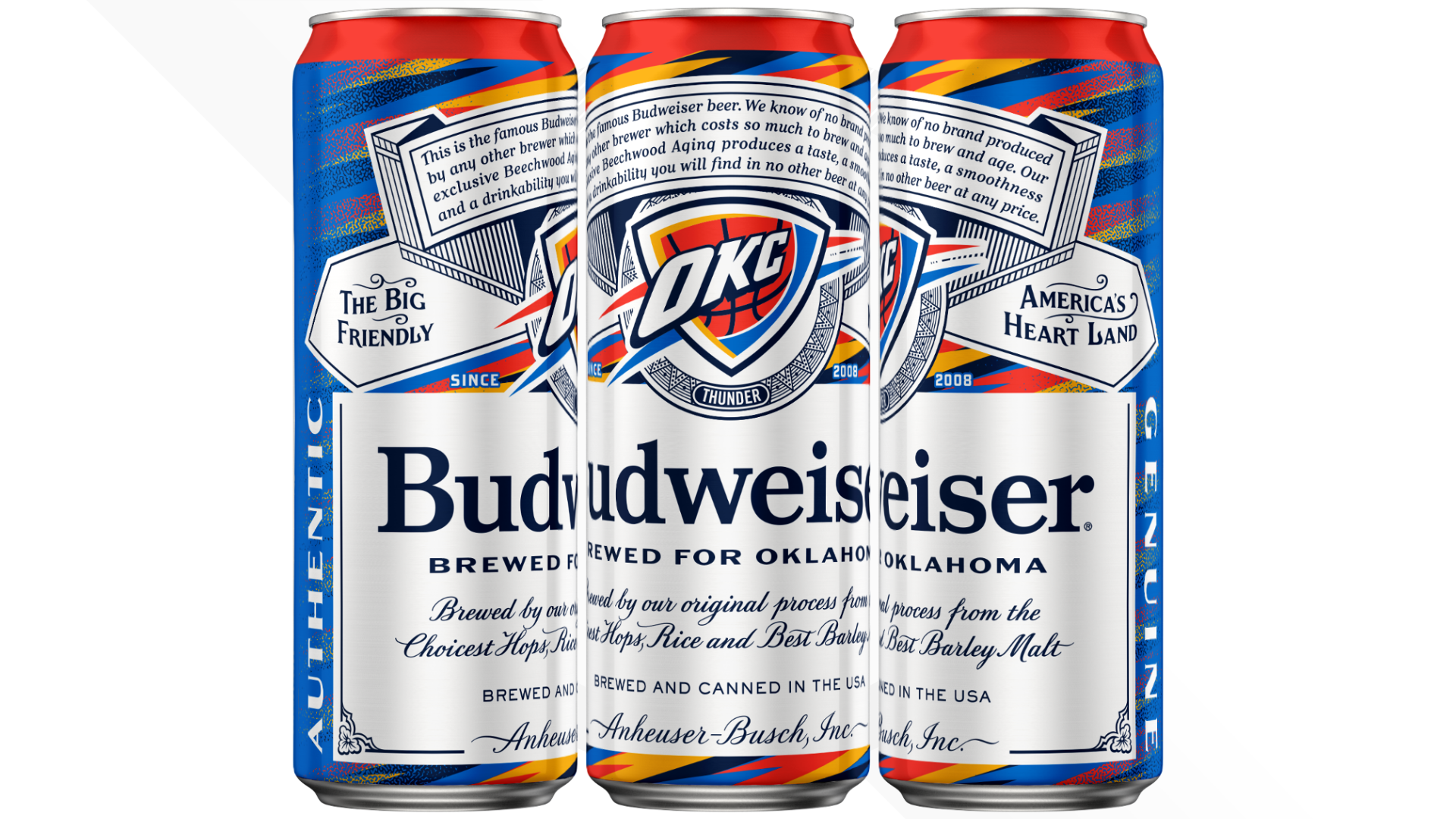 2020 NBA Budweiser OKC can design