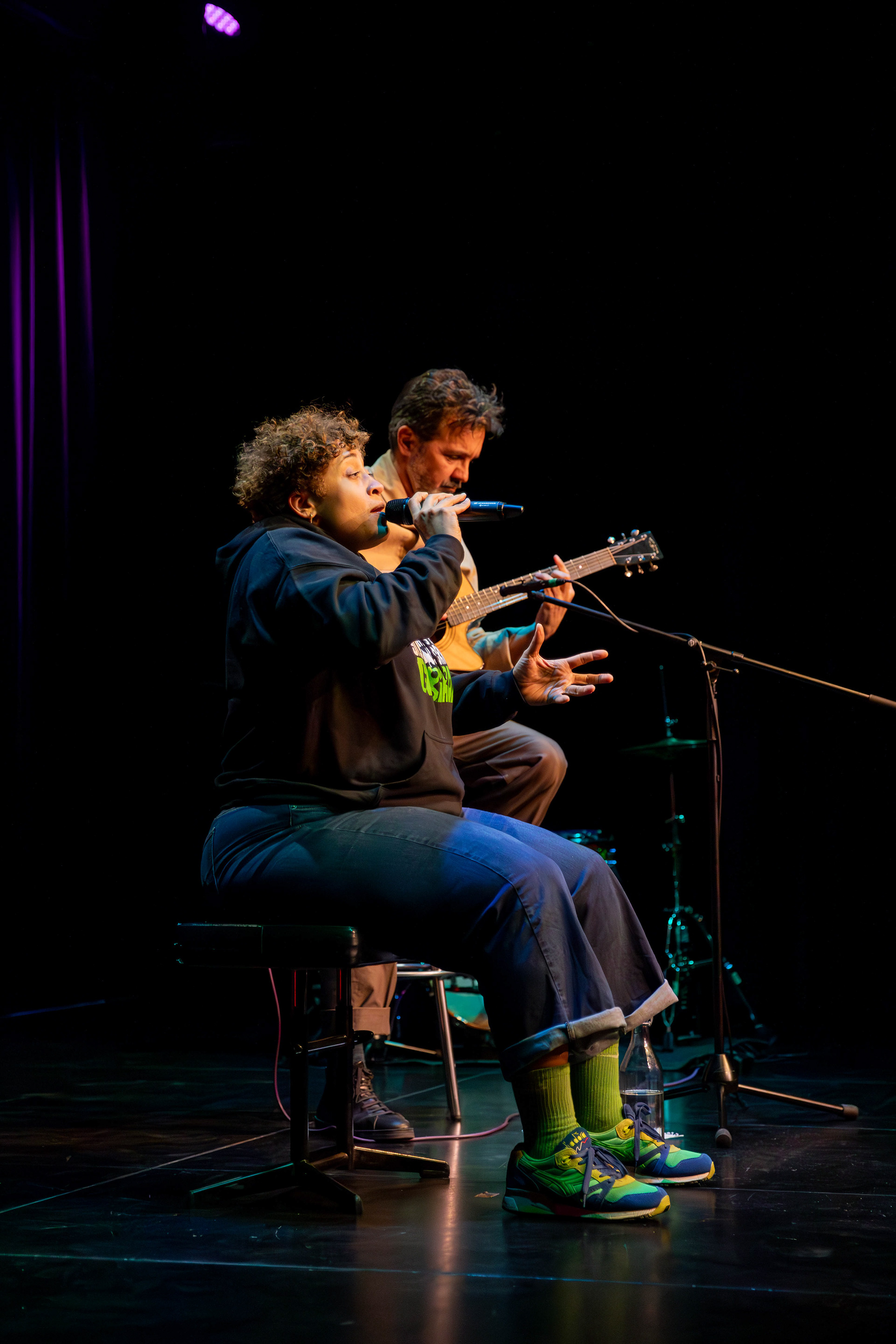 Brandi Butler @auntieactivist und Roman Hoschek