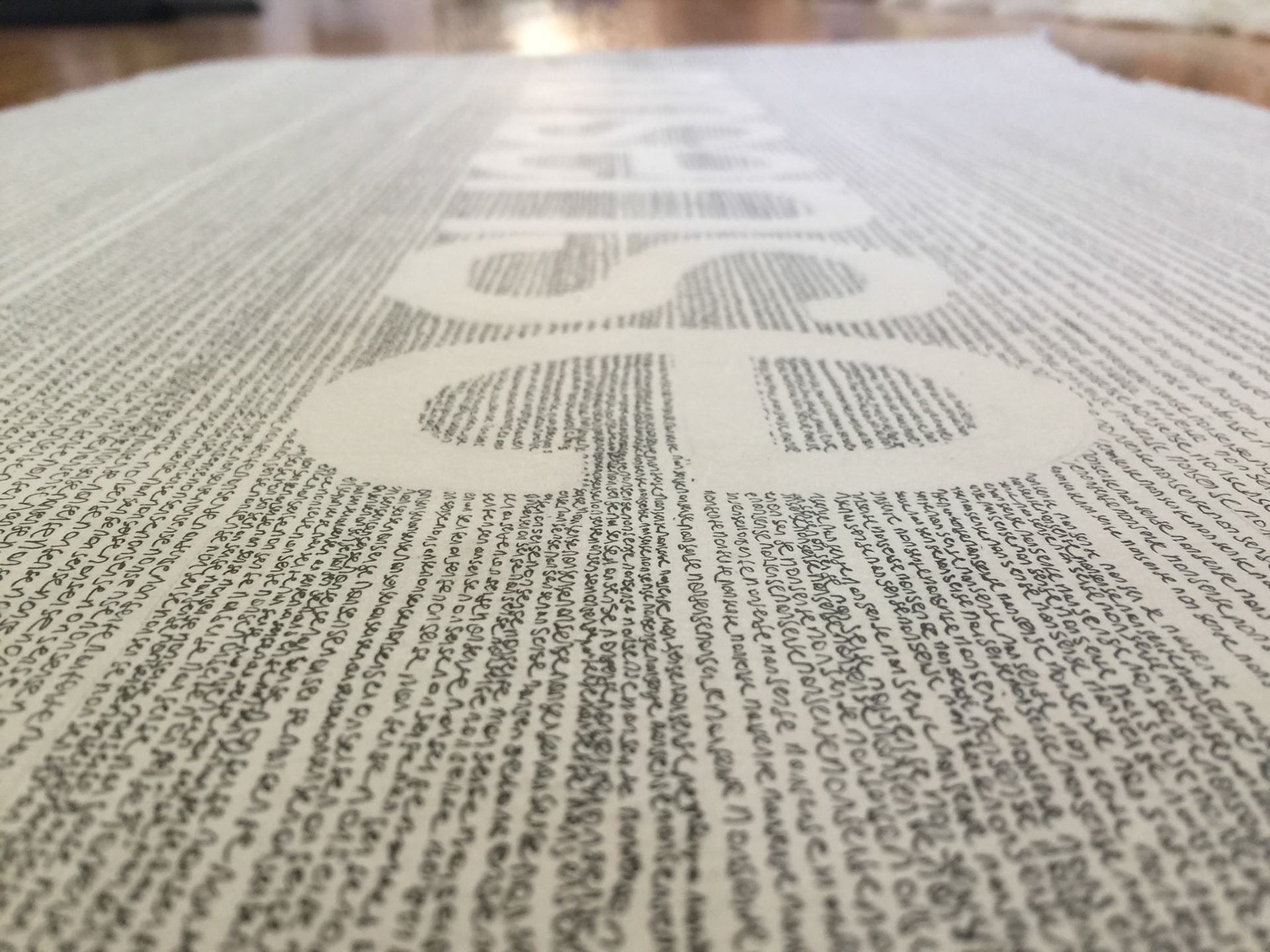 "it's not ok" length closeup