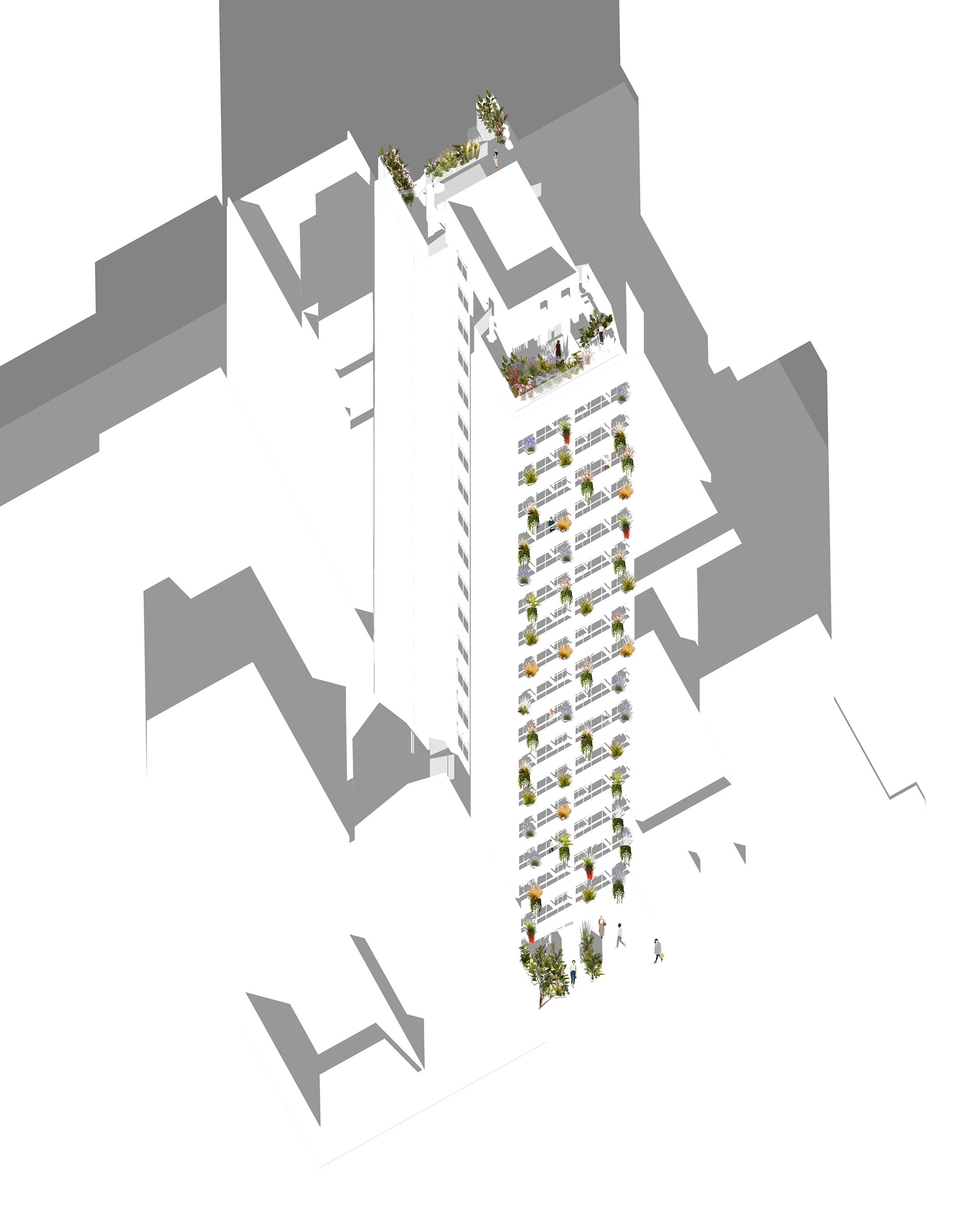 Colaboración para MAA | Desarrollo de detalles Edificio Centric Arenales.