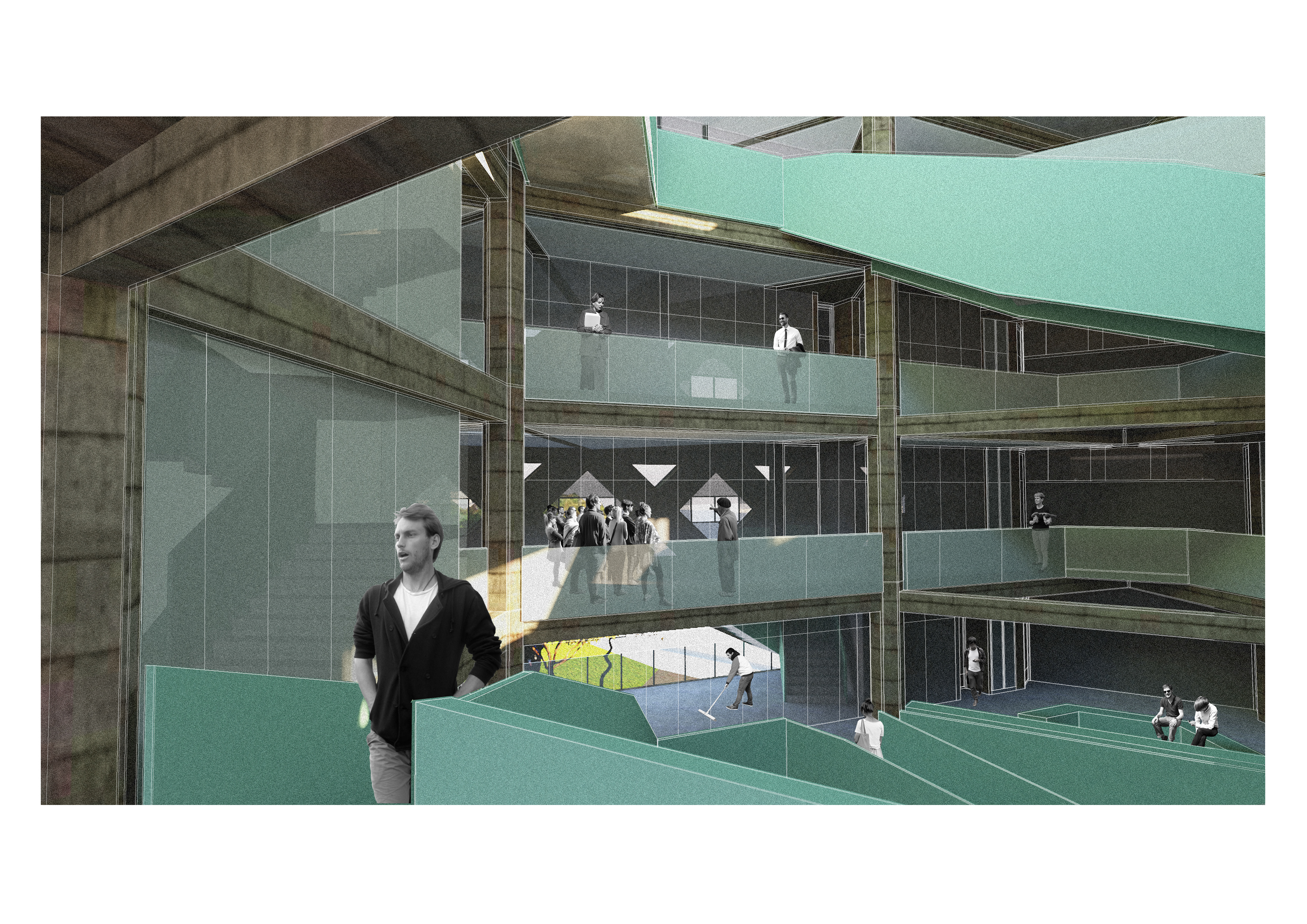 Colaboración para MAA | Edificio de Docencia Siglo XXI.
