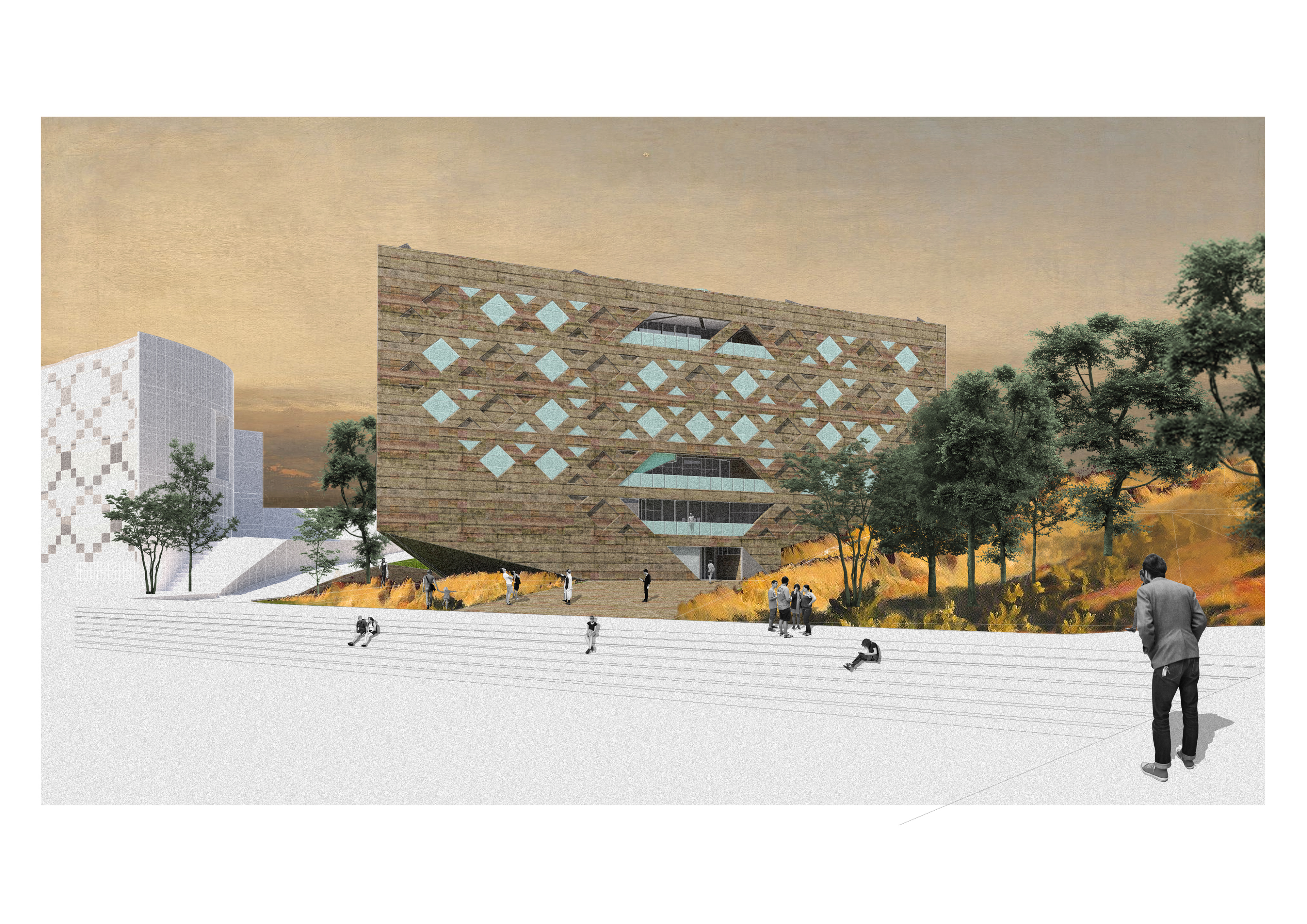 Colaboración para MAA | Edificio de Docencia Siglo XXI.