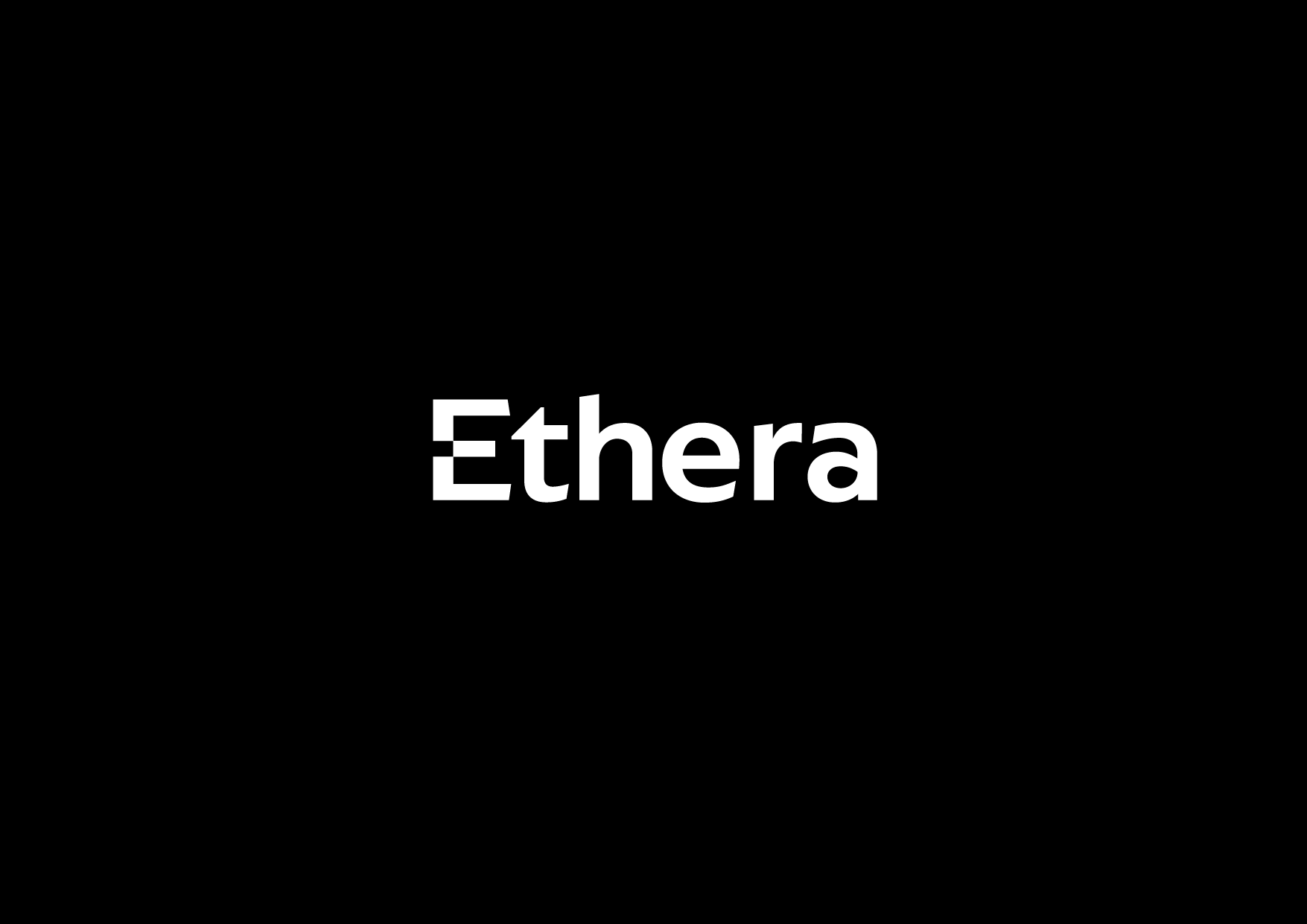 Logo Design for Ethera Gallery in Prague