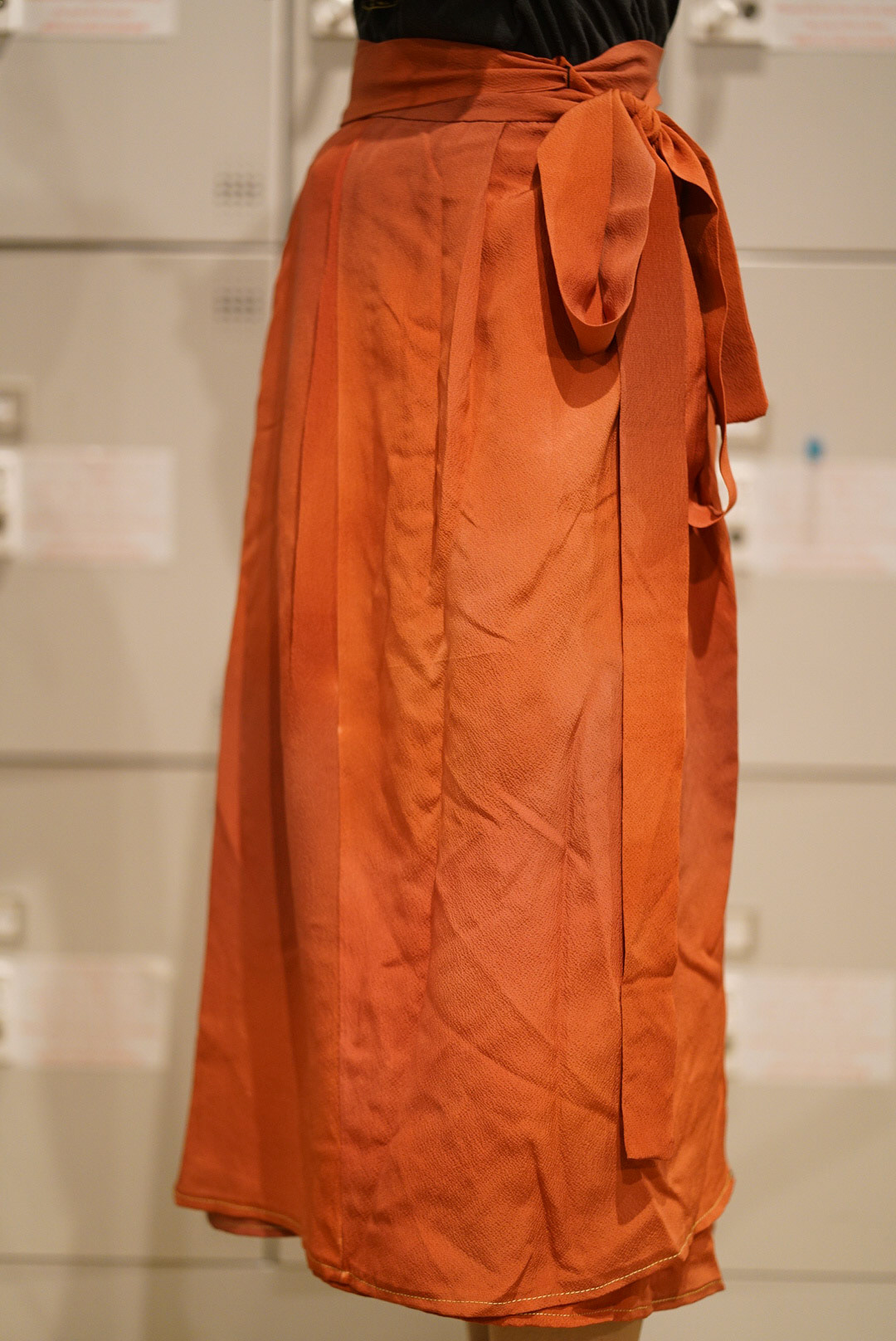 Medium Silk Wrap Skirt - Thick