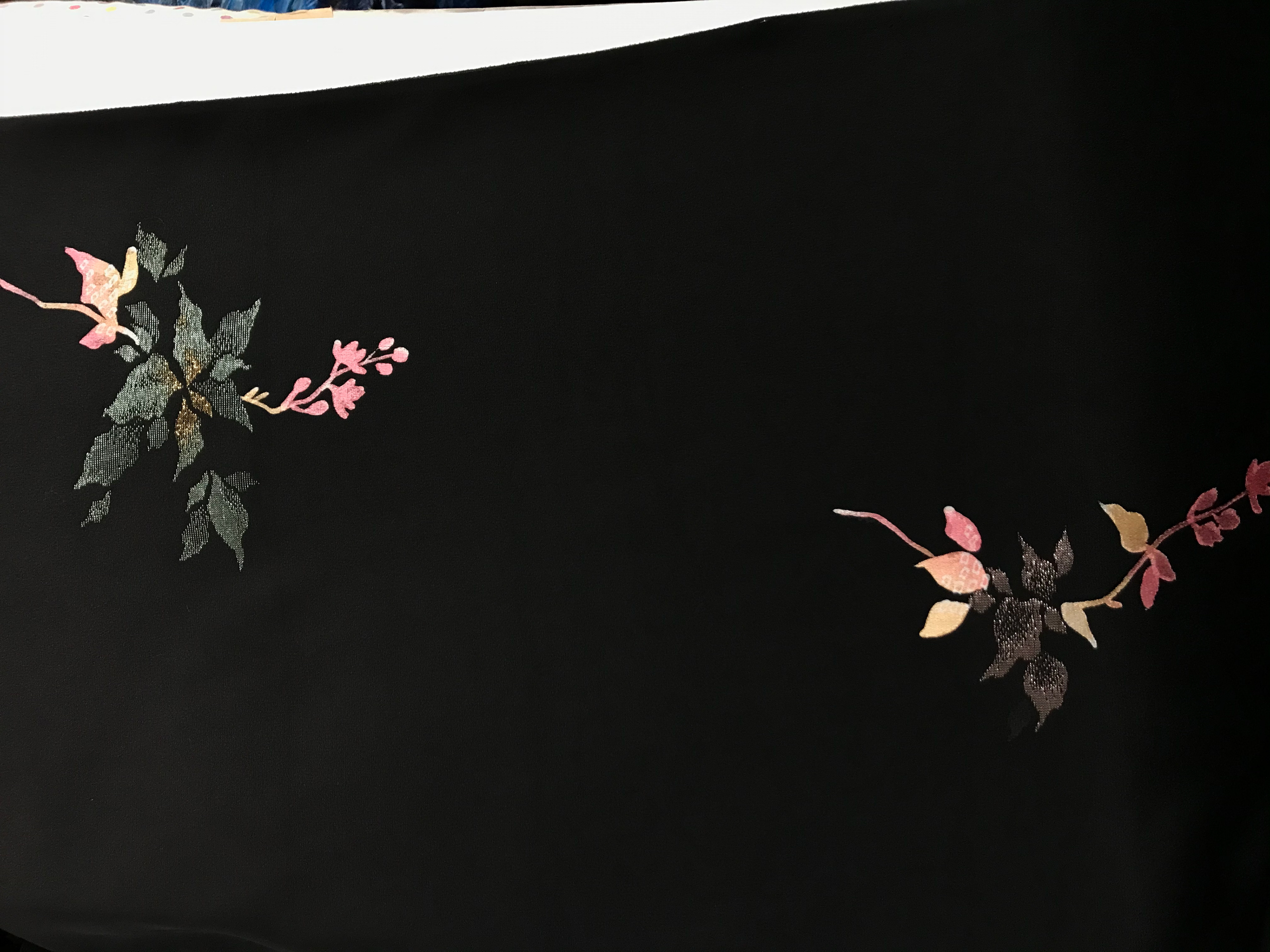 SB10 - Embroidered Silk Bolt