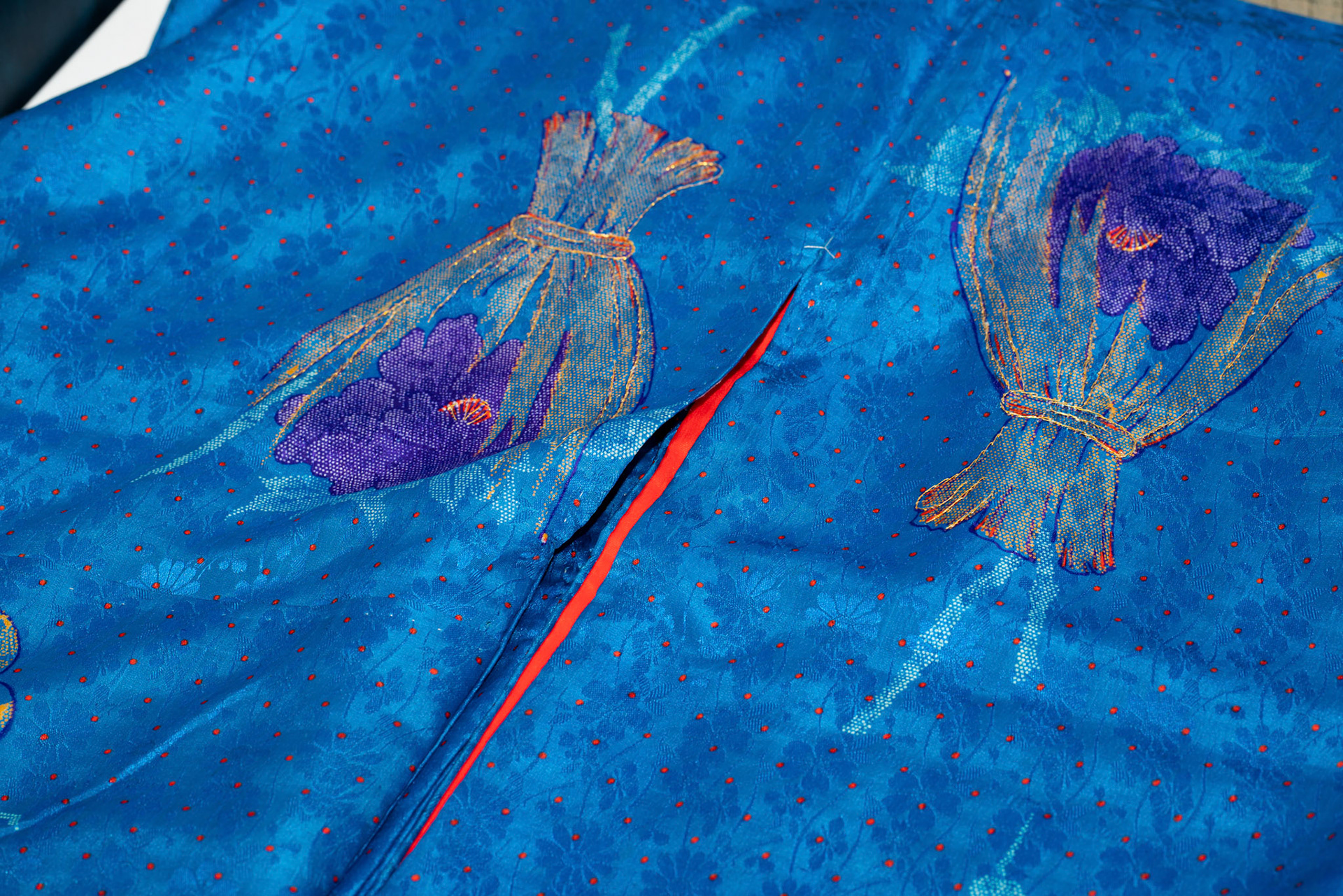 Pure Silk - Vintage (1970s) Blue