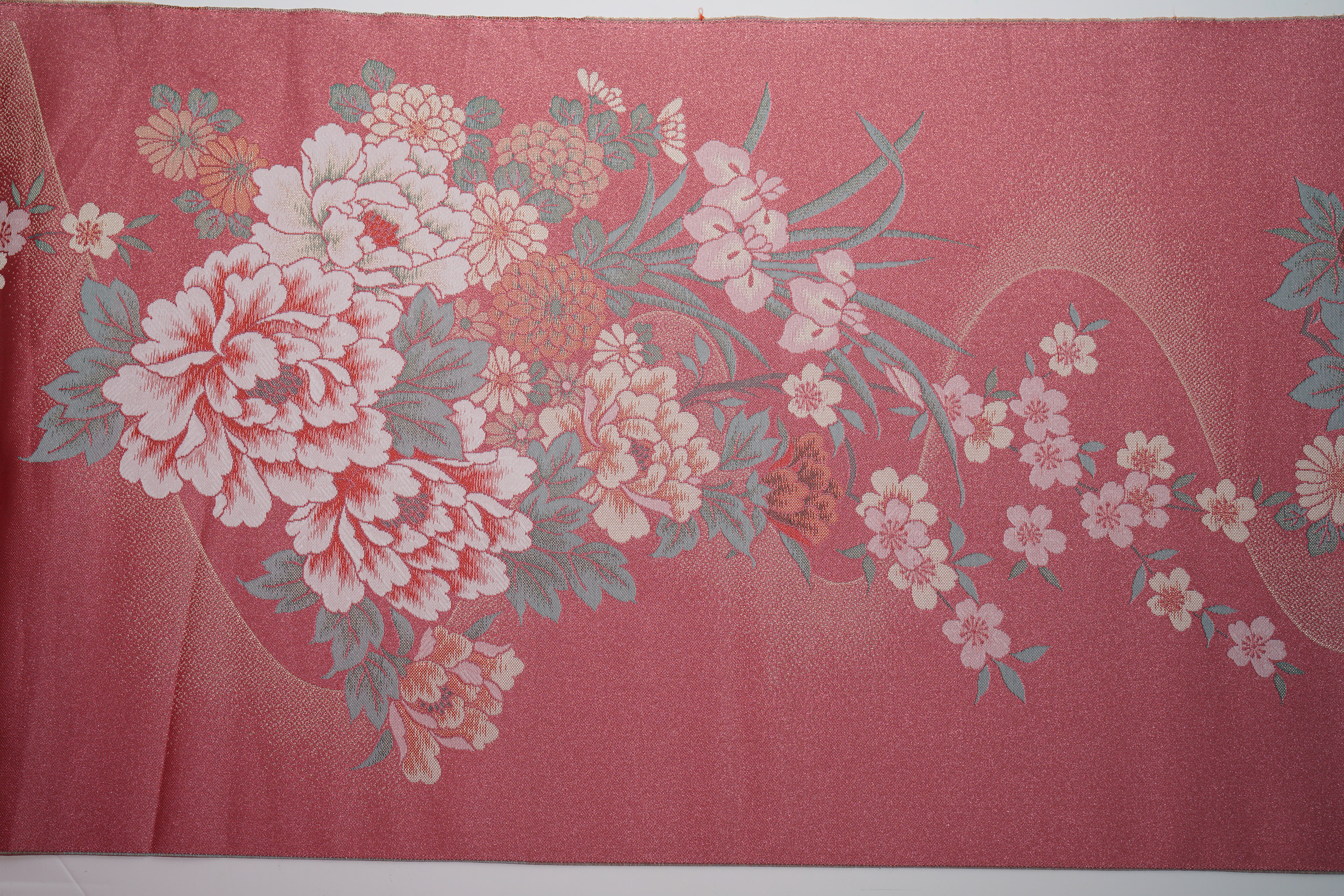 UF1 - Unknown Fabric, Cherry Blossoms, Hard and Thick, Beautiful Light Reflection