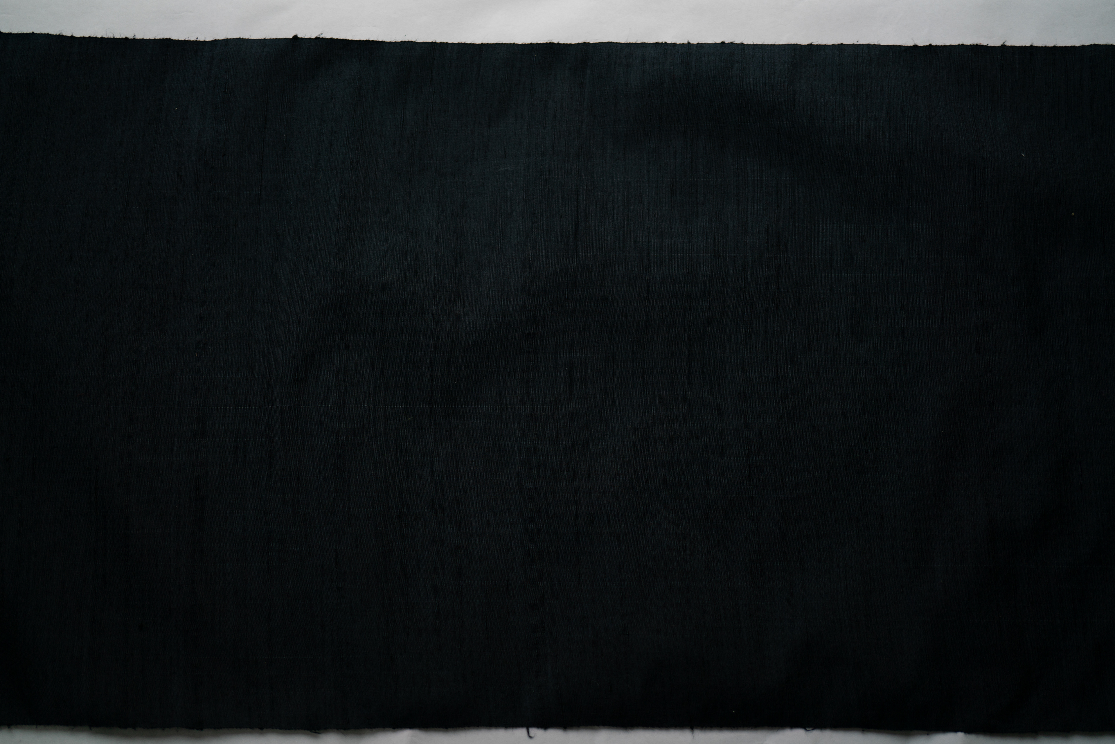 SB1 - Men's Silk Kimono - Black, Rough