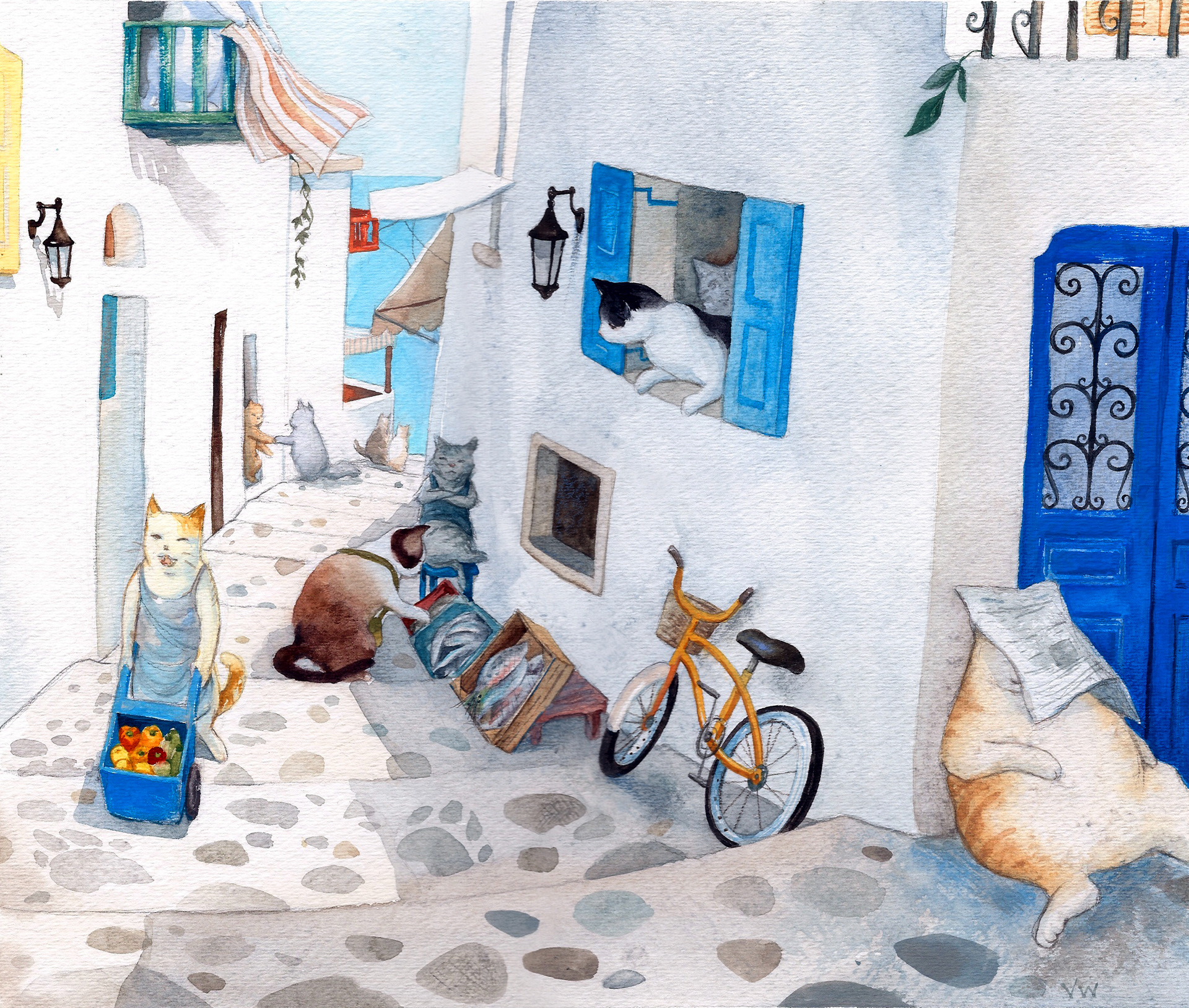 Cat Fishing Village