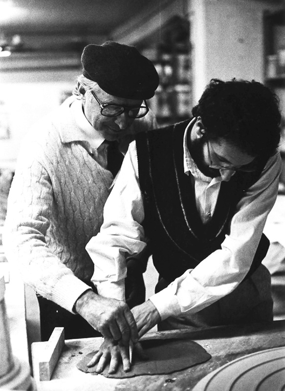 Coppola con Nino Migliori