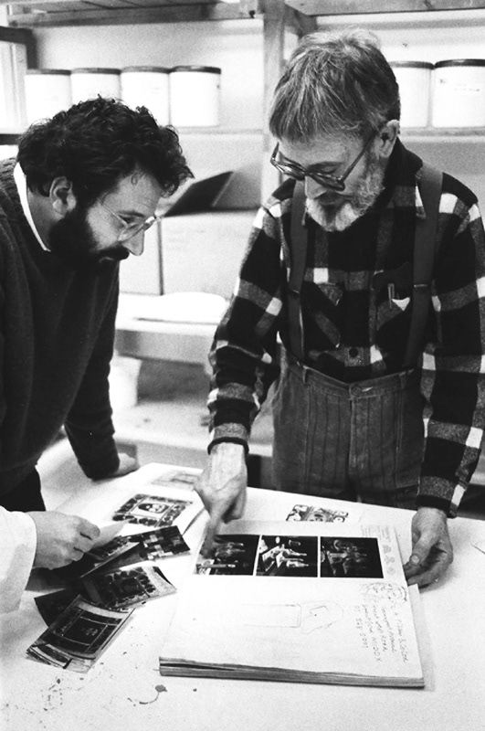 Coppola con Joe Tilson
