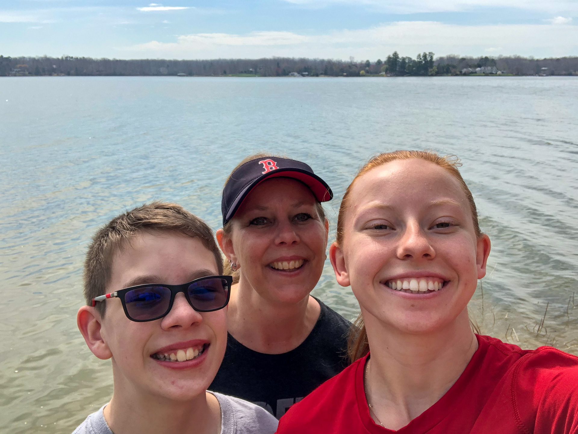 Laura Mason, mother, and brother, going on a family hike while in quarantine, May 5th, 2020. Laura Mason | Stafford, VA
