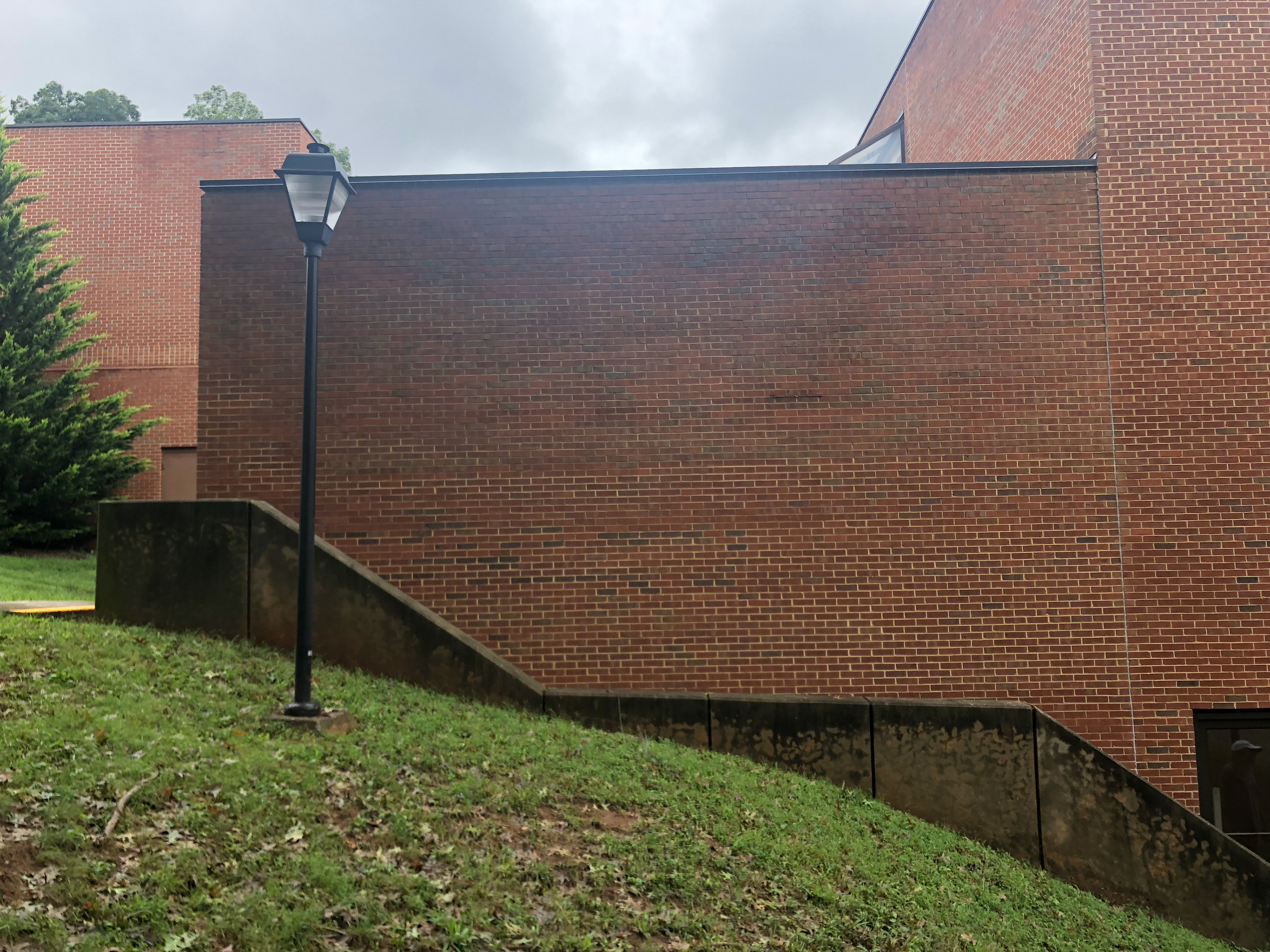 Dillard side access stairs. In need of beautification.