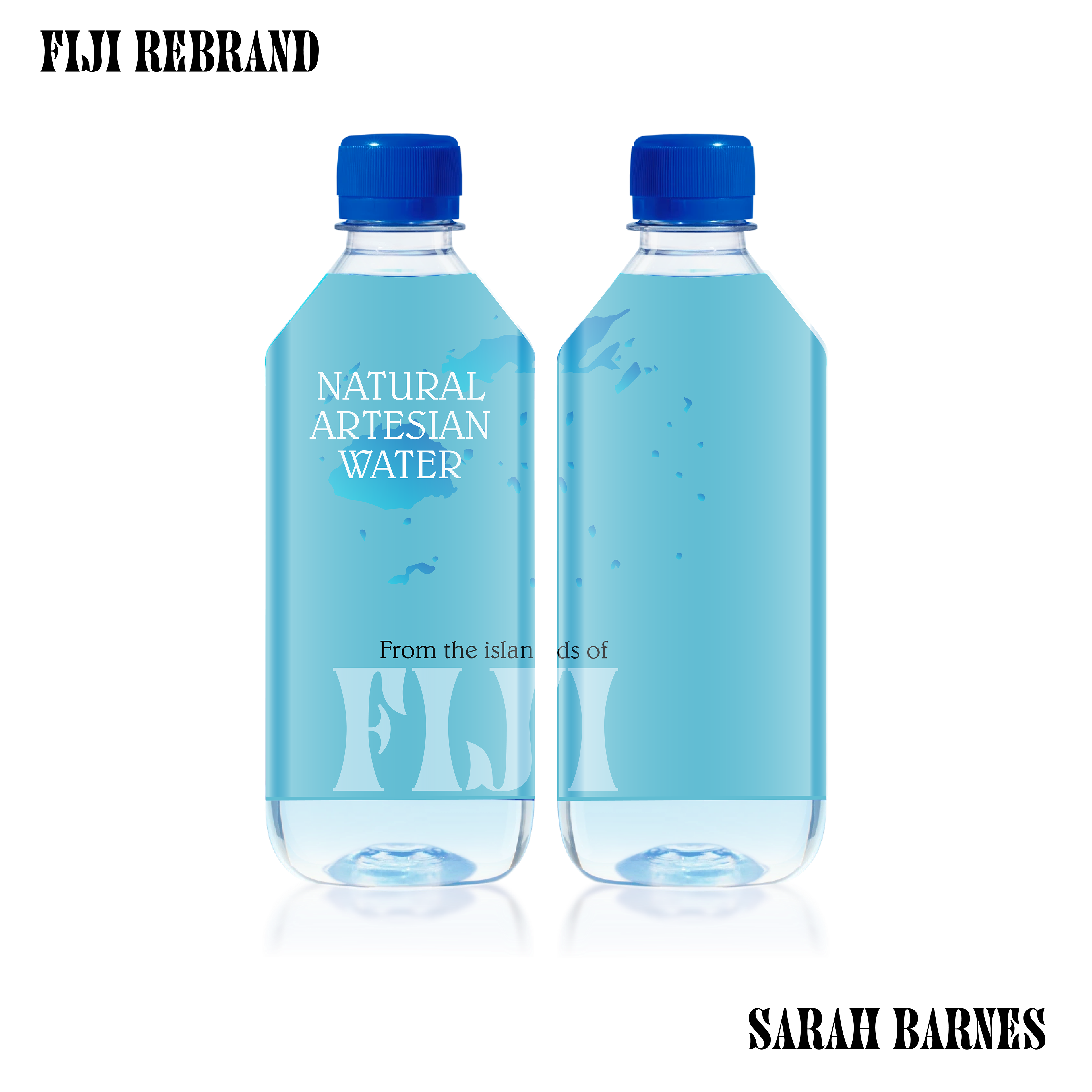 New Fiji Water Bottles