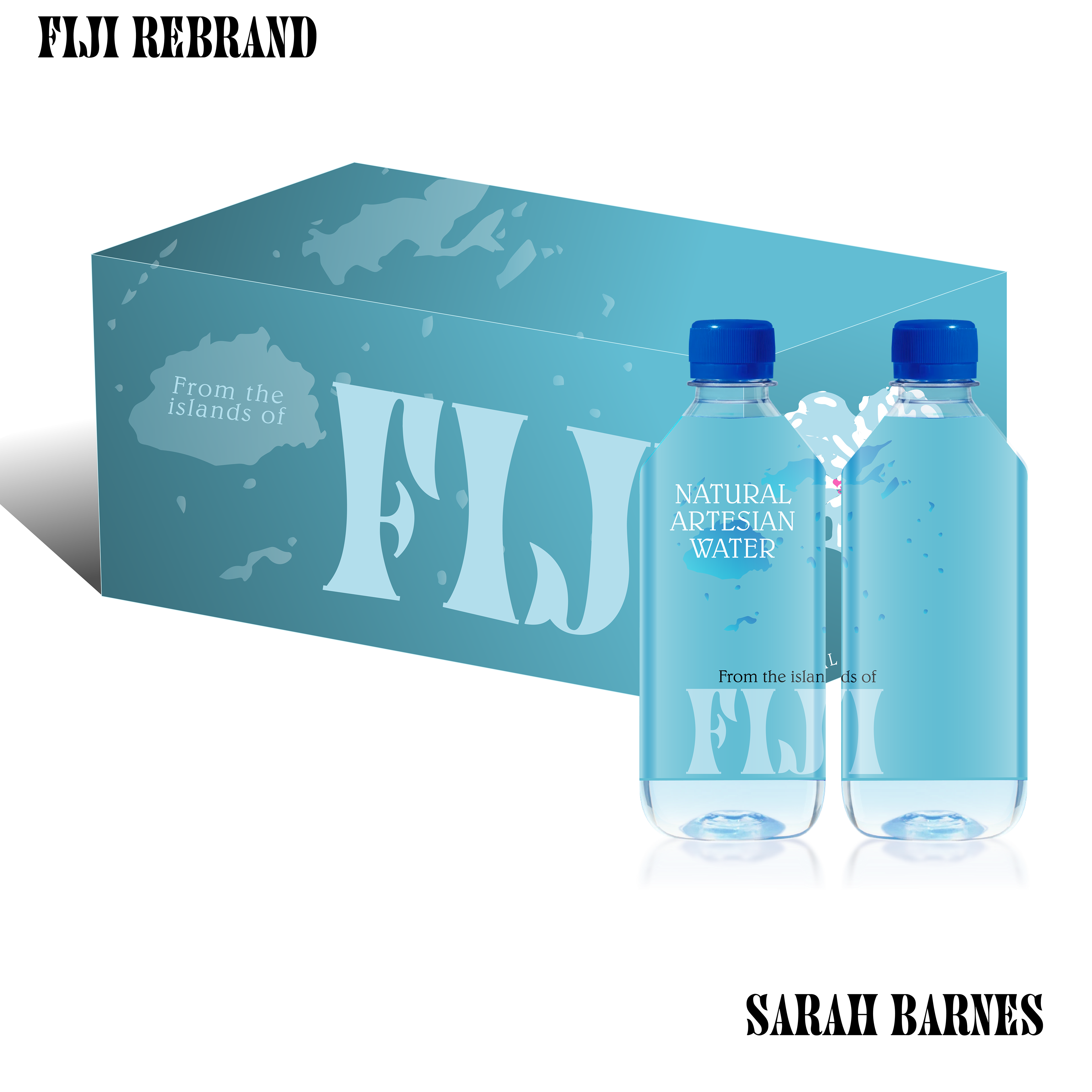 New Fiji Box and Water Bottles