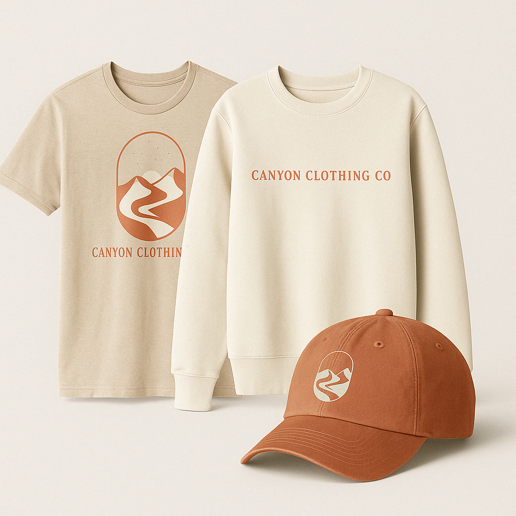 Canyon Clothing Co – Sustainable outdoor lifestyle brand designed around seasonal storytelling.