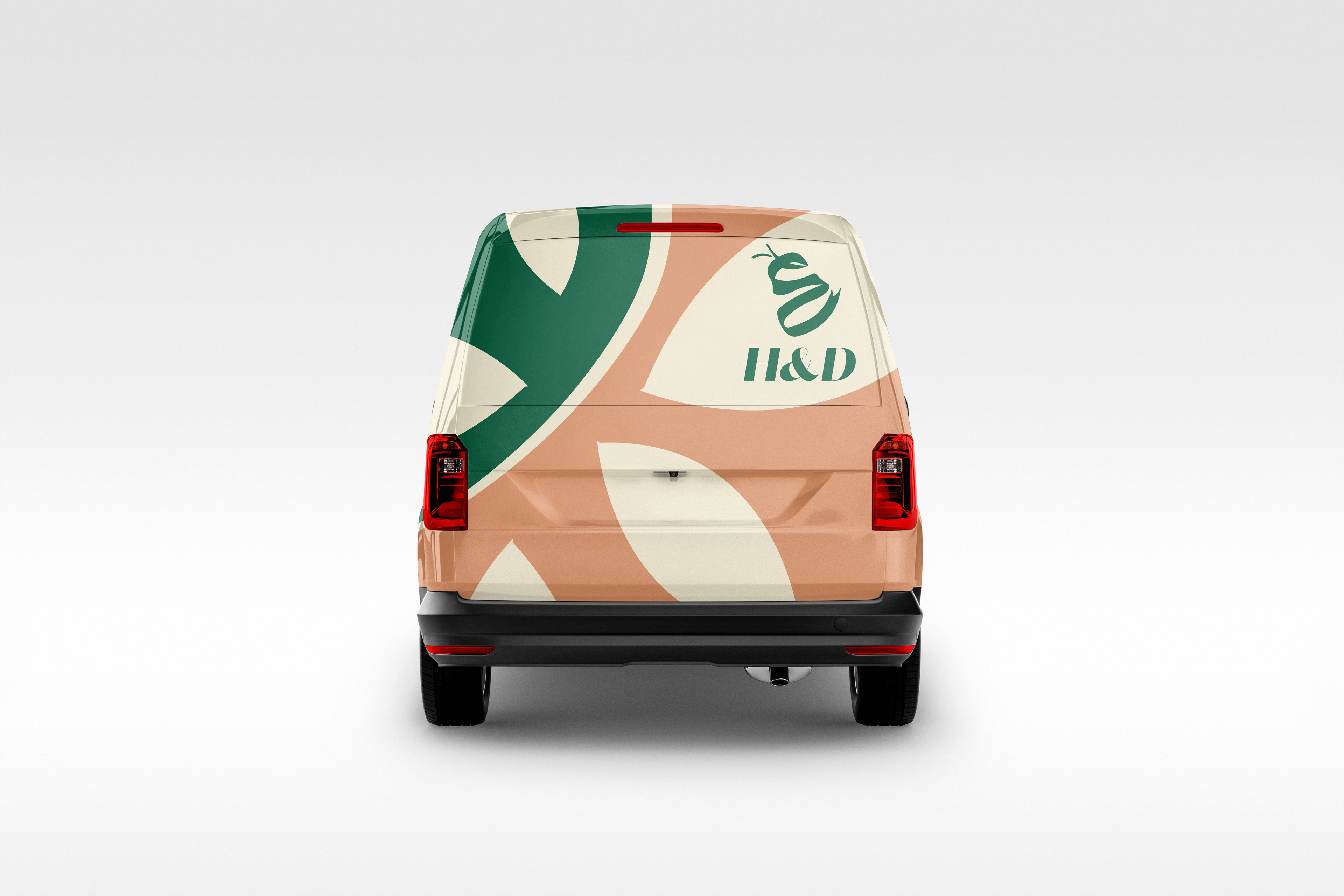 Harry & David: Vehicle Wrap - Rear View