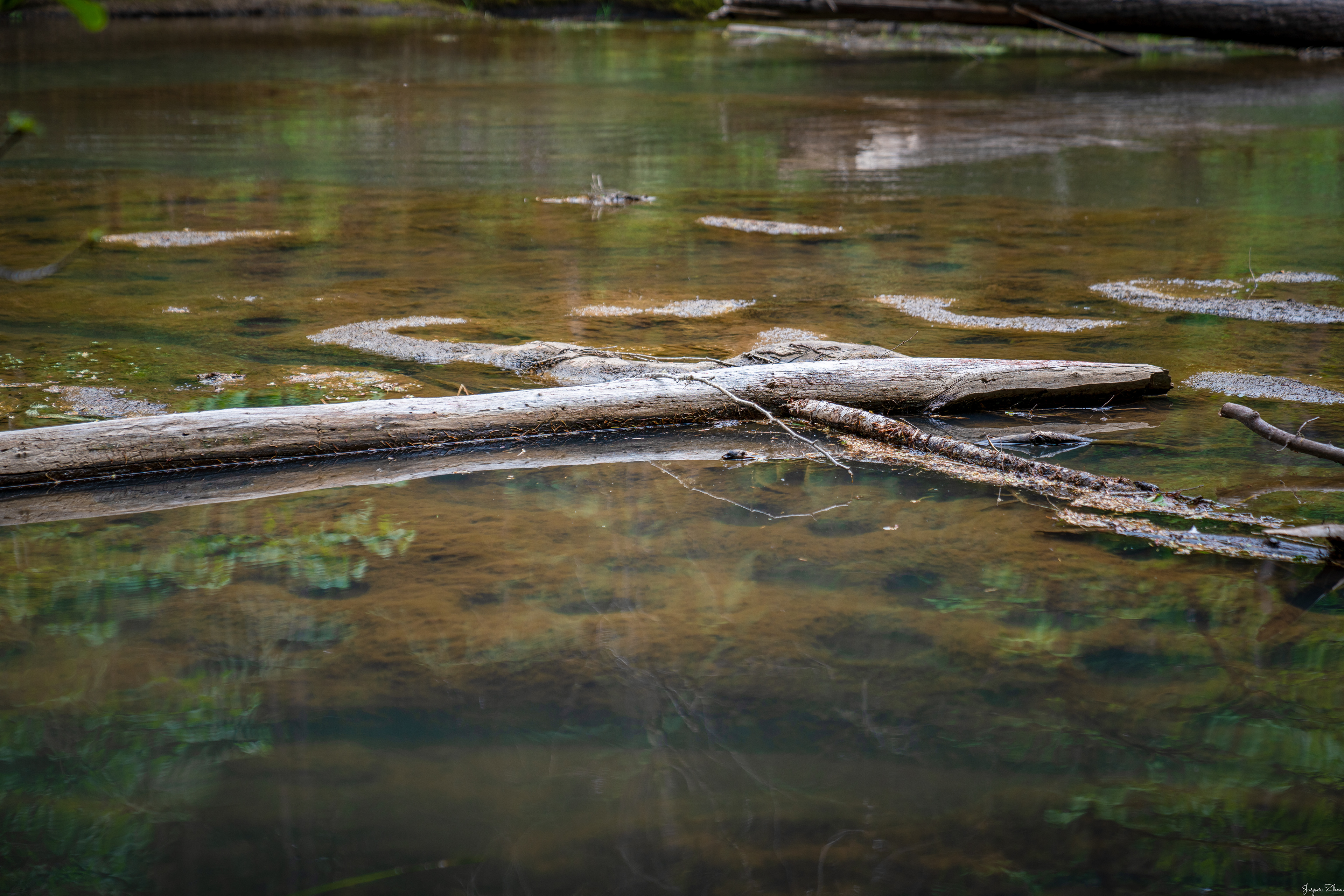 Nothing really special in this image, but the river bed does look interesting!