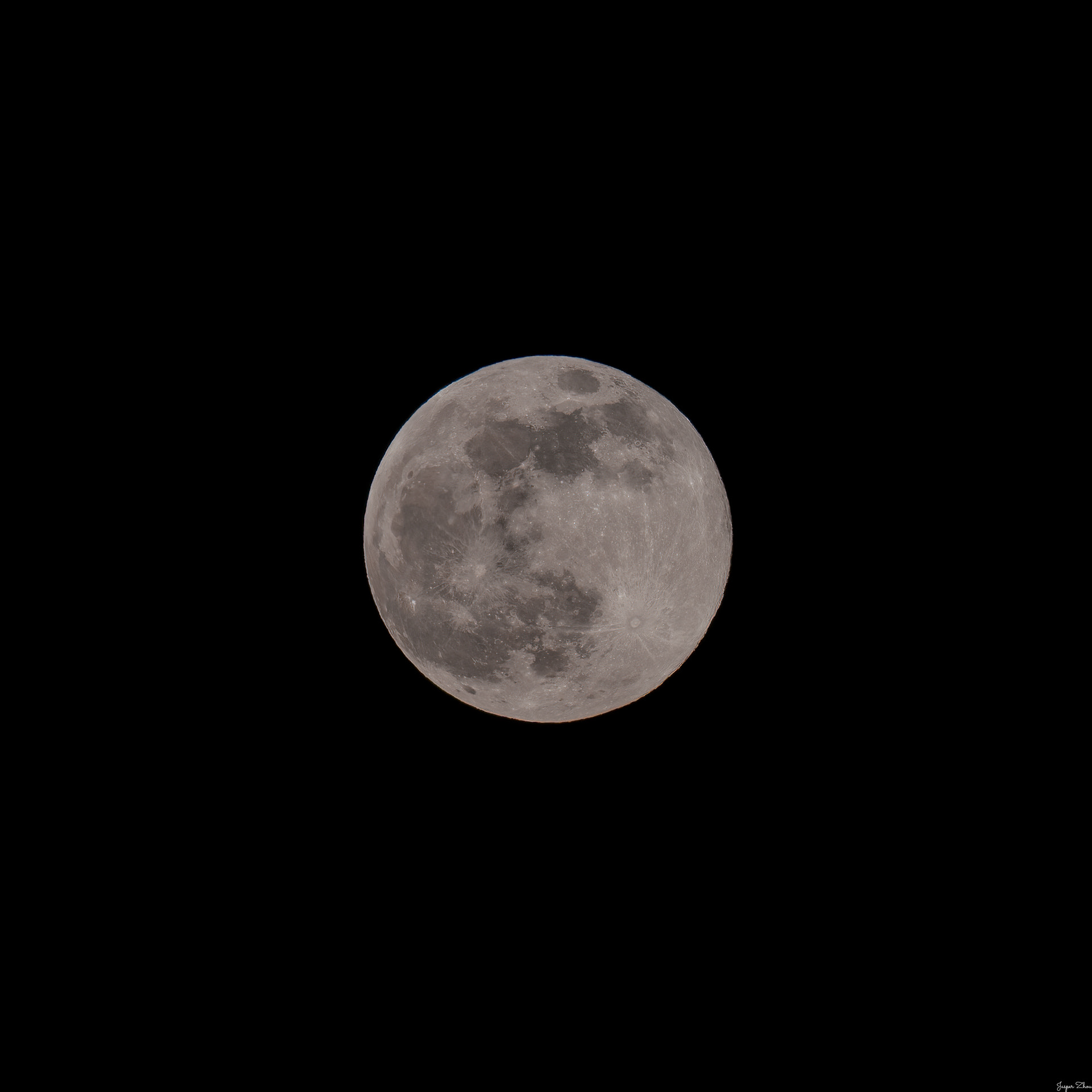 2021, first supermoon of the year.
