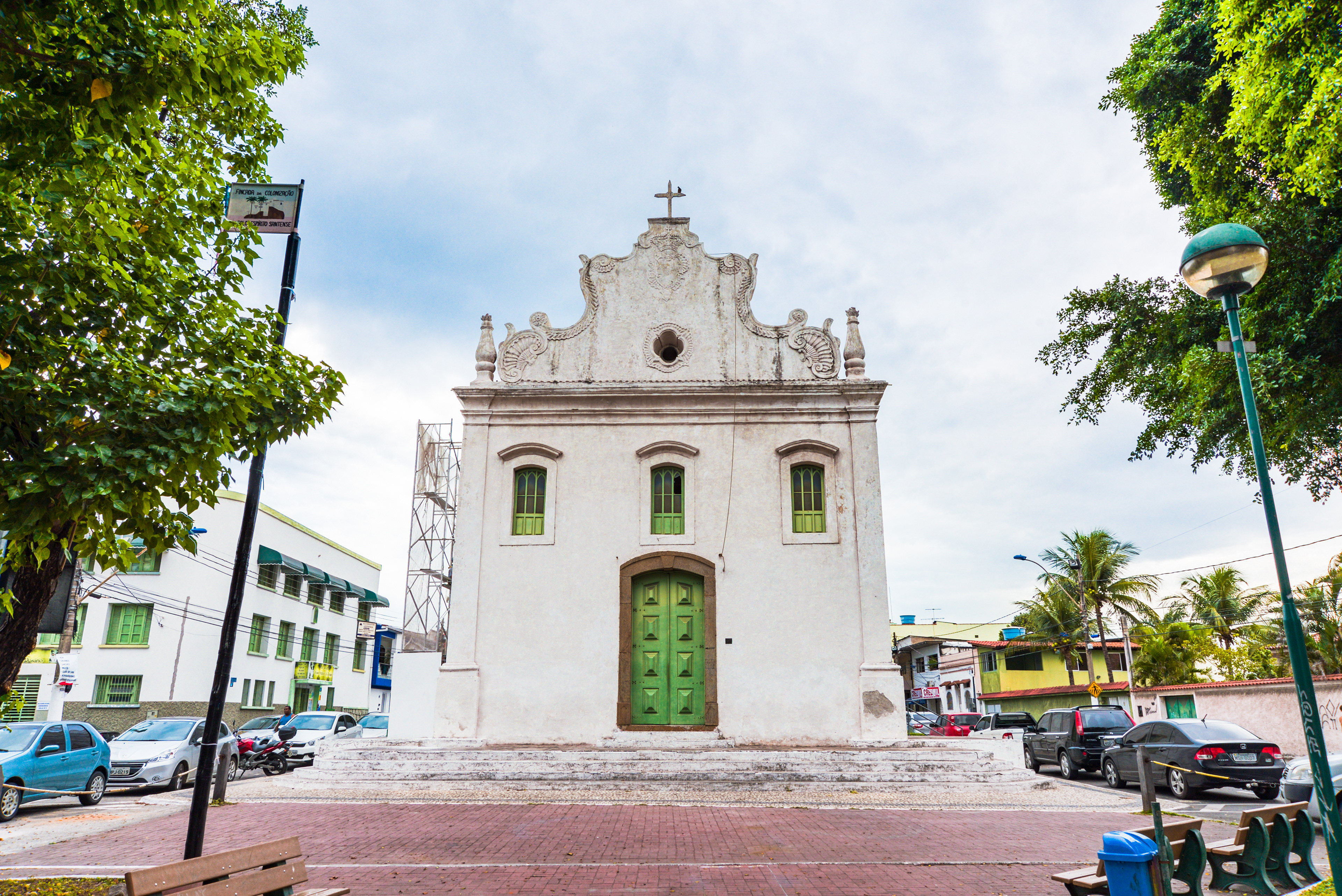 Igreja Matriz de Nossa Senhora do Rosário, Vila Velha. Foto Francisco Xavier
