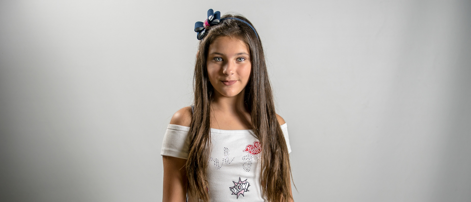 Bárbara Matiazzi, Atriz Mirim. Foto Francisco Xavier