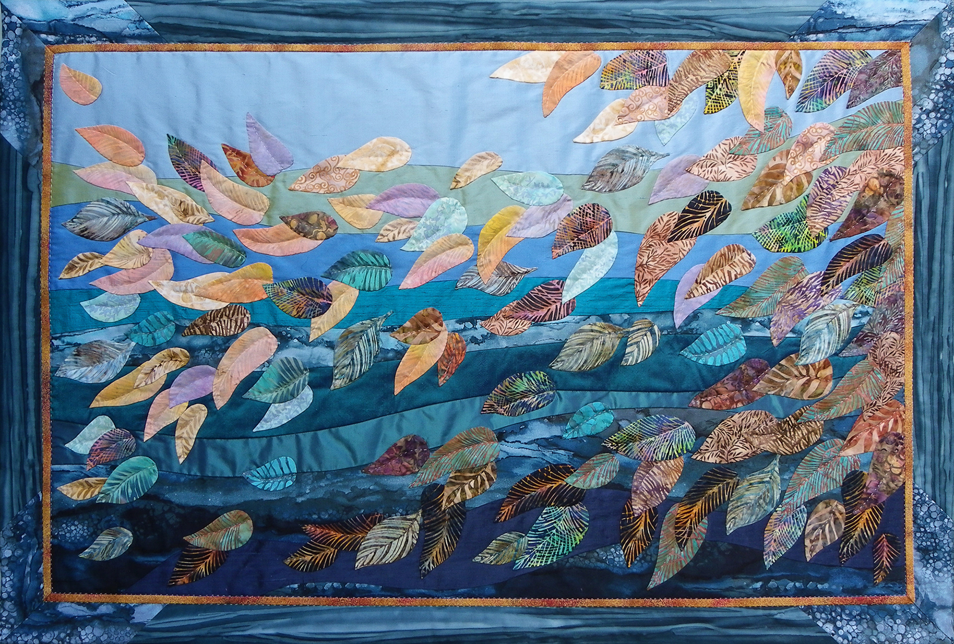 Commission piece, Water Dance, 2023, 48"x32", SOLD