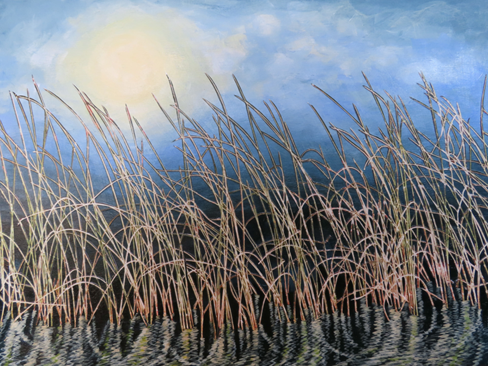 Marsh Whispers, 2025, 12"x16", SOLD