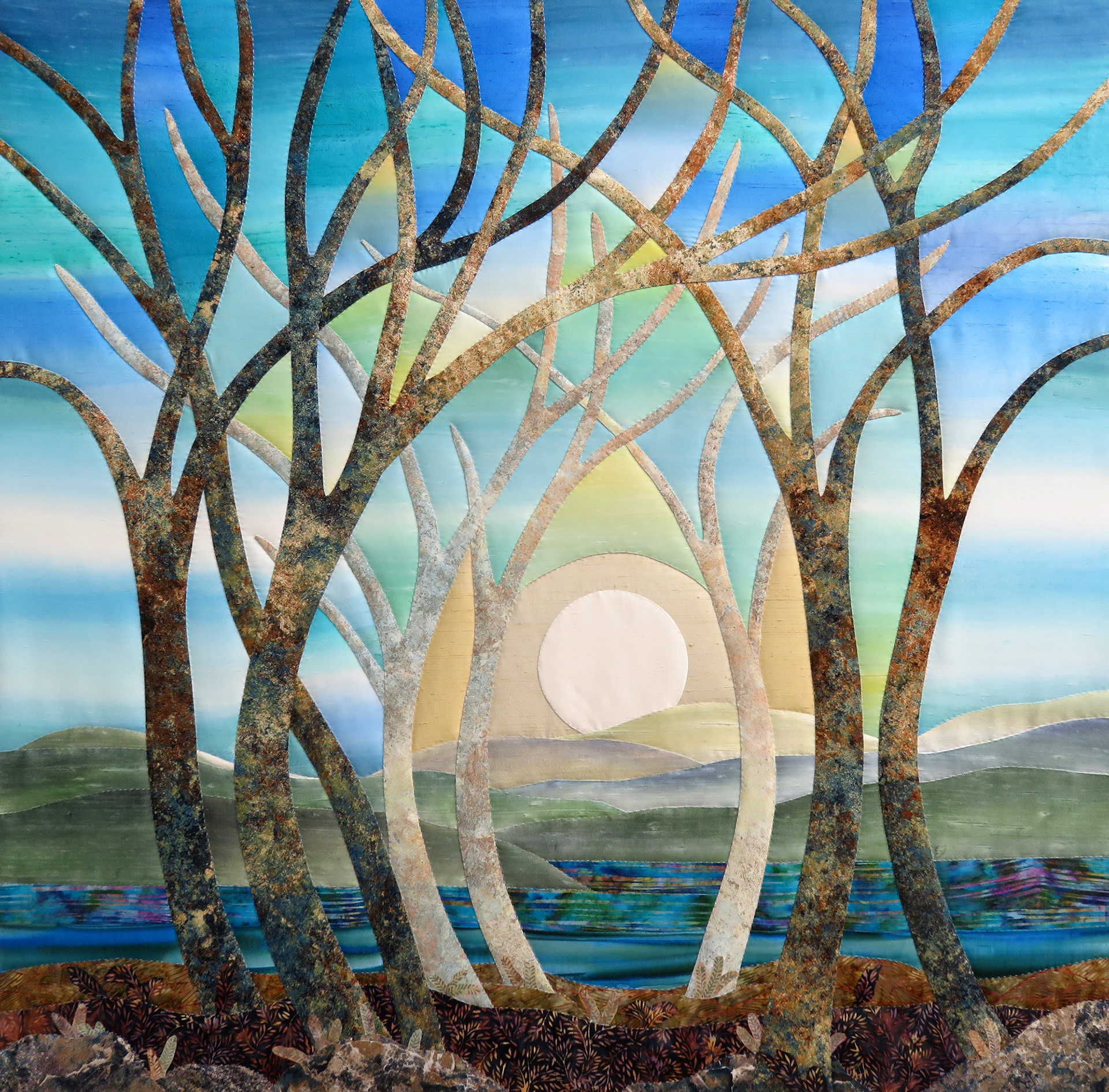 First Breath of Spring,  42" X 42", SOLD