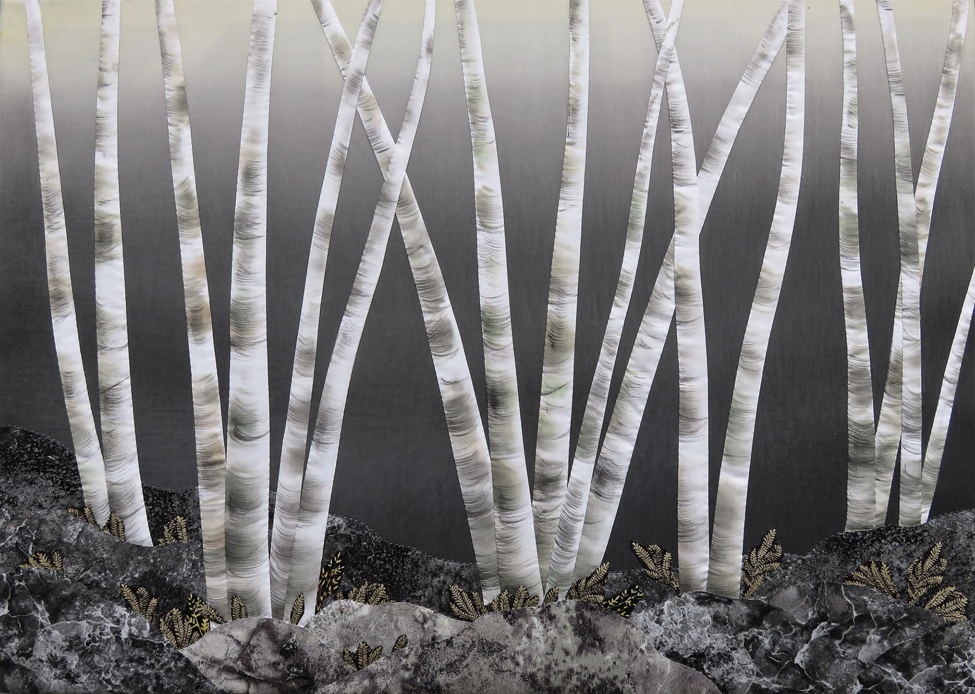 Dawn Among The Birch, 41"x 29", SOLD