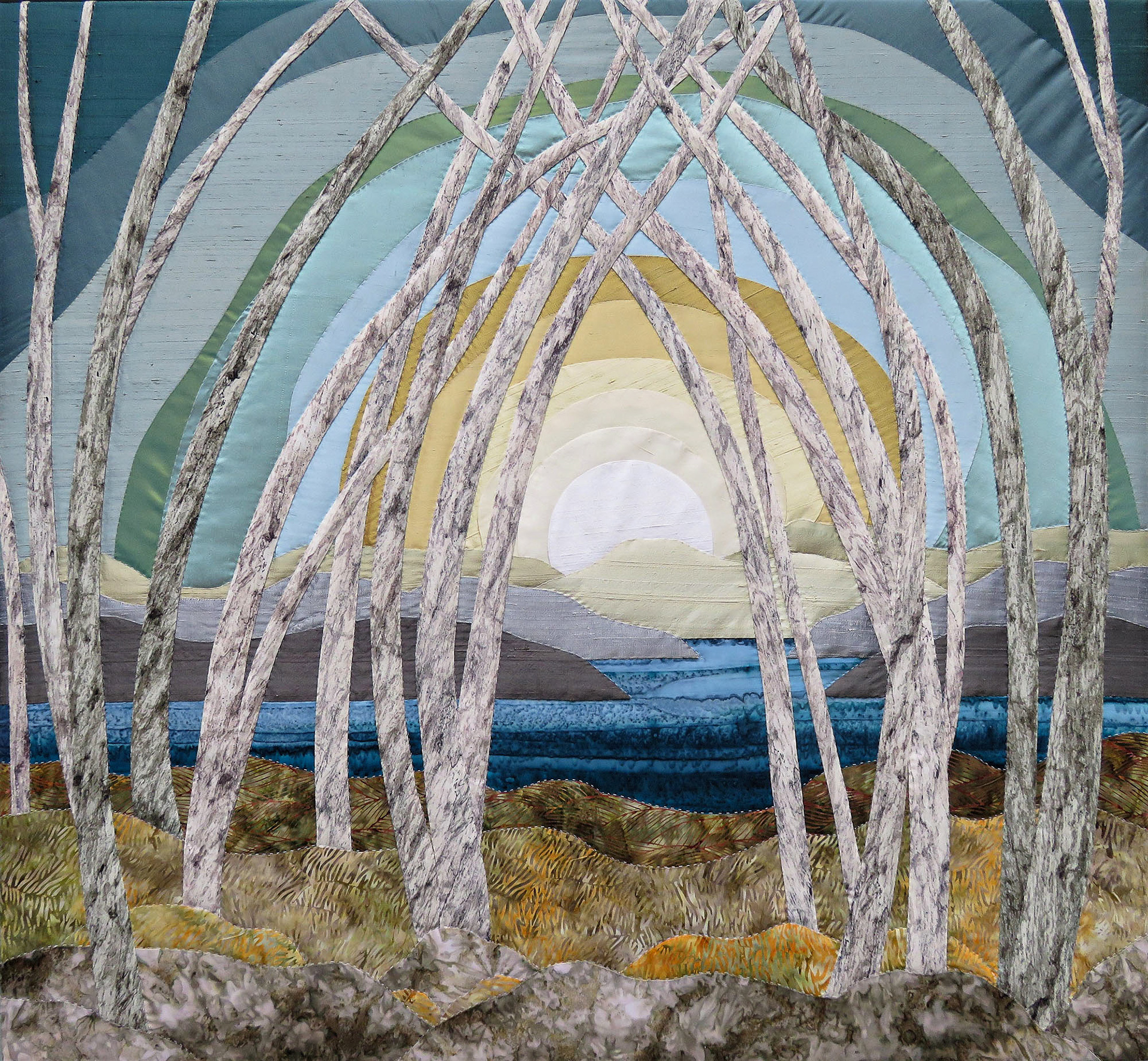 Sanctuary,  40"x37", SOLD