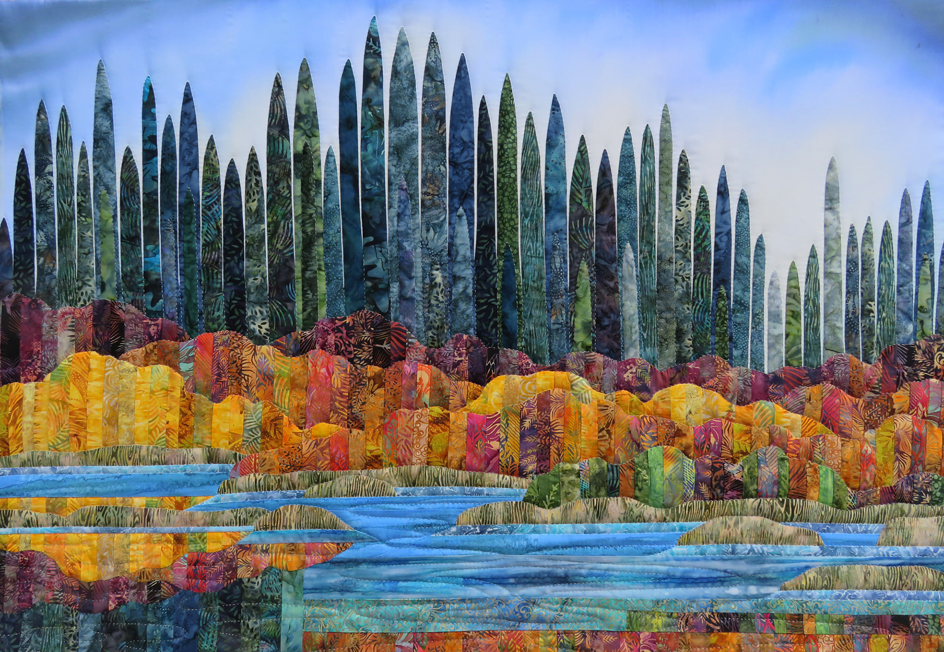 Northland Harmony,  54" X 37", SOLD